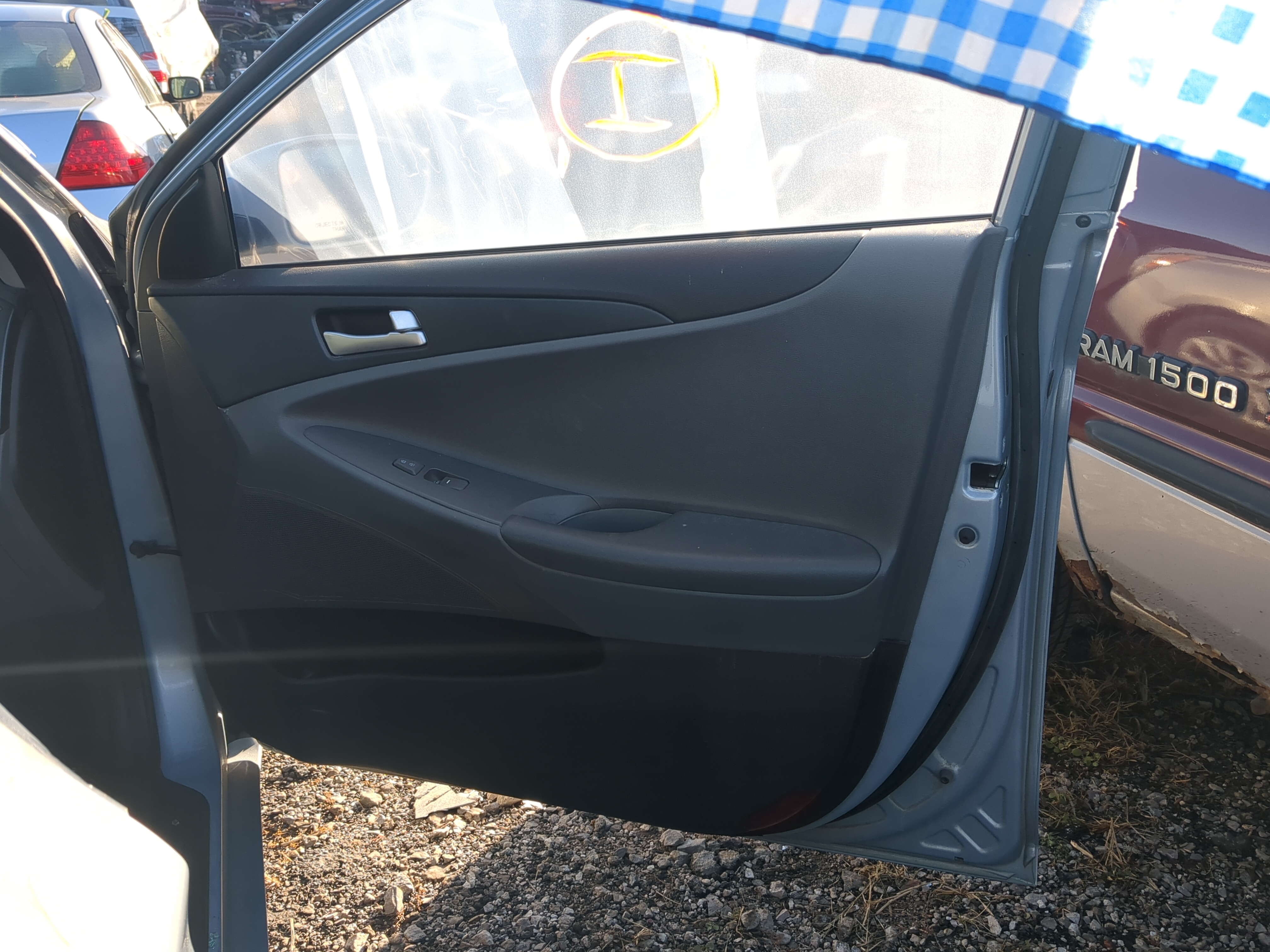 Picture of 2012 Hyundai Sonata Front Right Passenger Interior Door Panel Trim 1234738