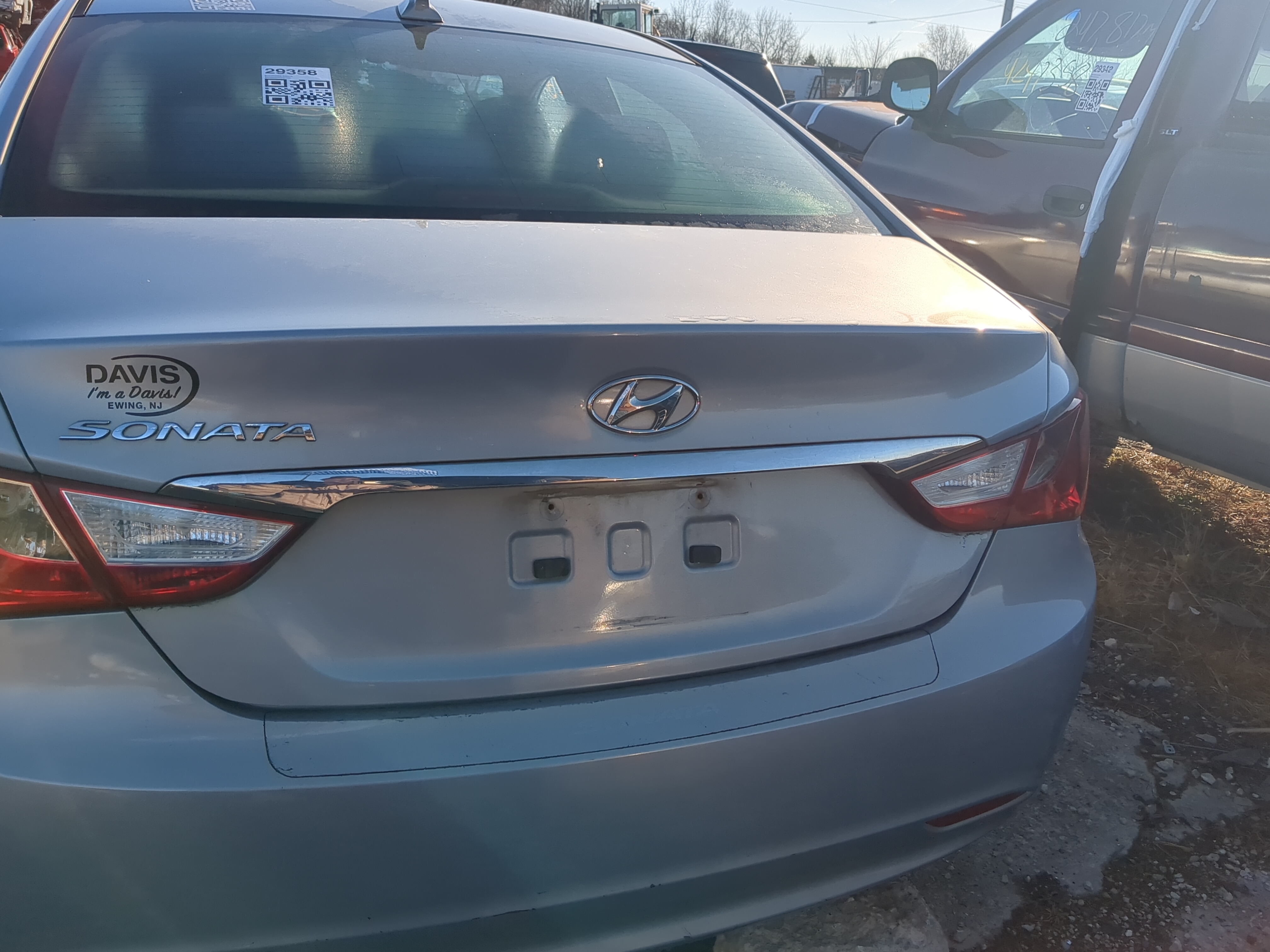 Picture of 2011-2014 Hyundai Sonata Trunk/decklid/hatch/tailgate Oem 1234798