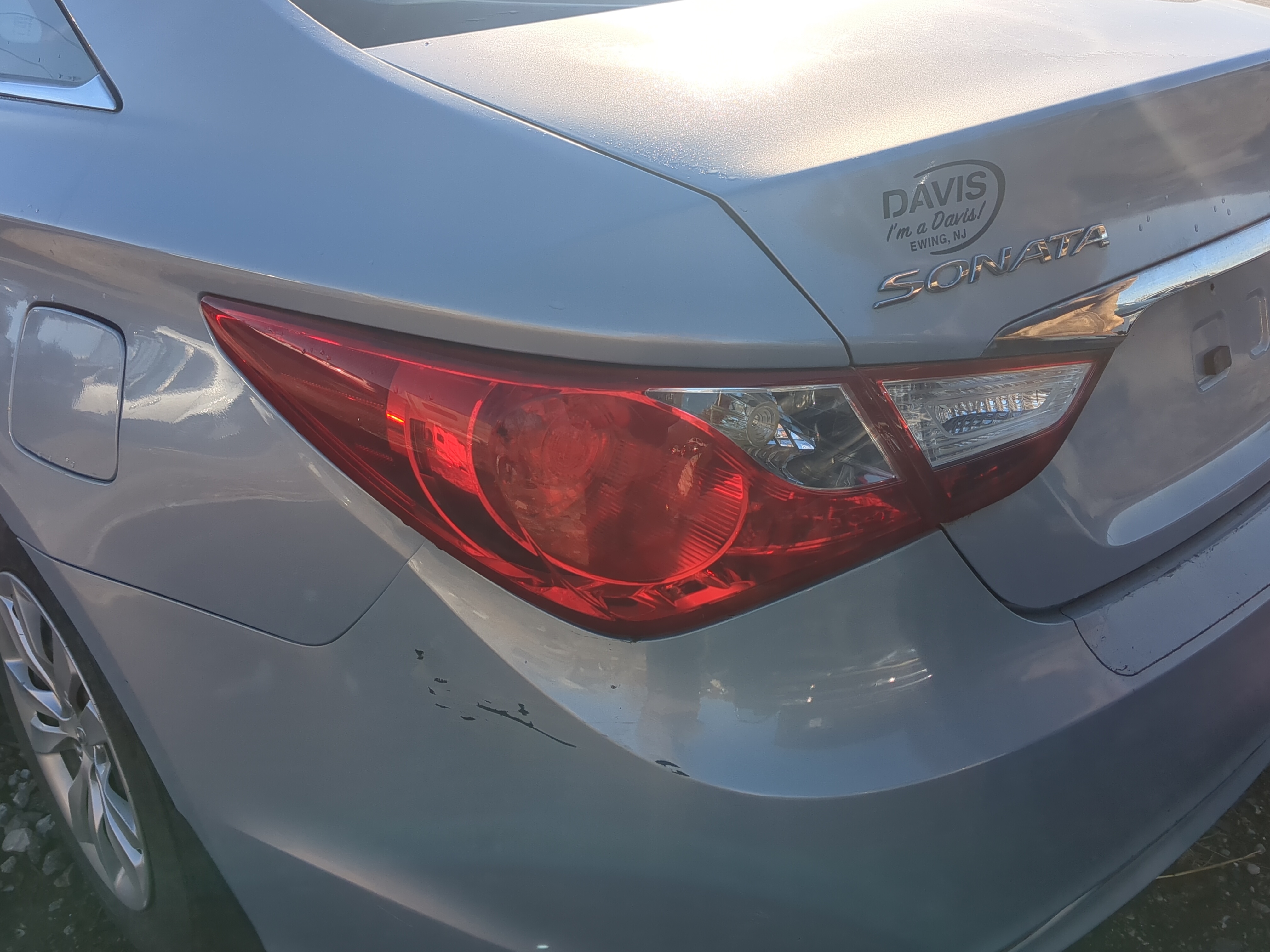 Picture of 2011-2014 Hyundai Sonata Driver Left Side Tail Light Taillight Oem 1234823