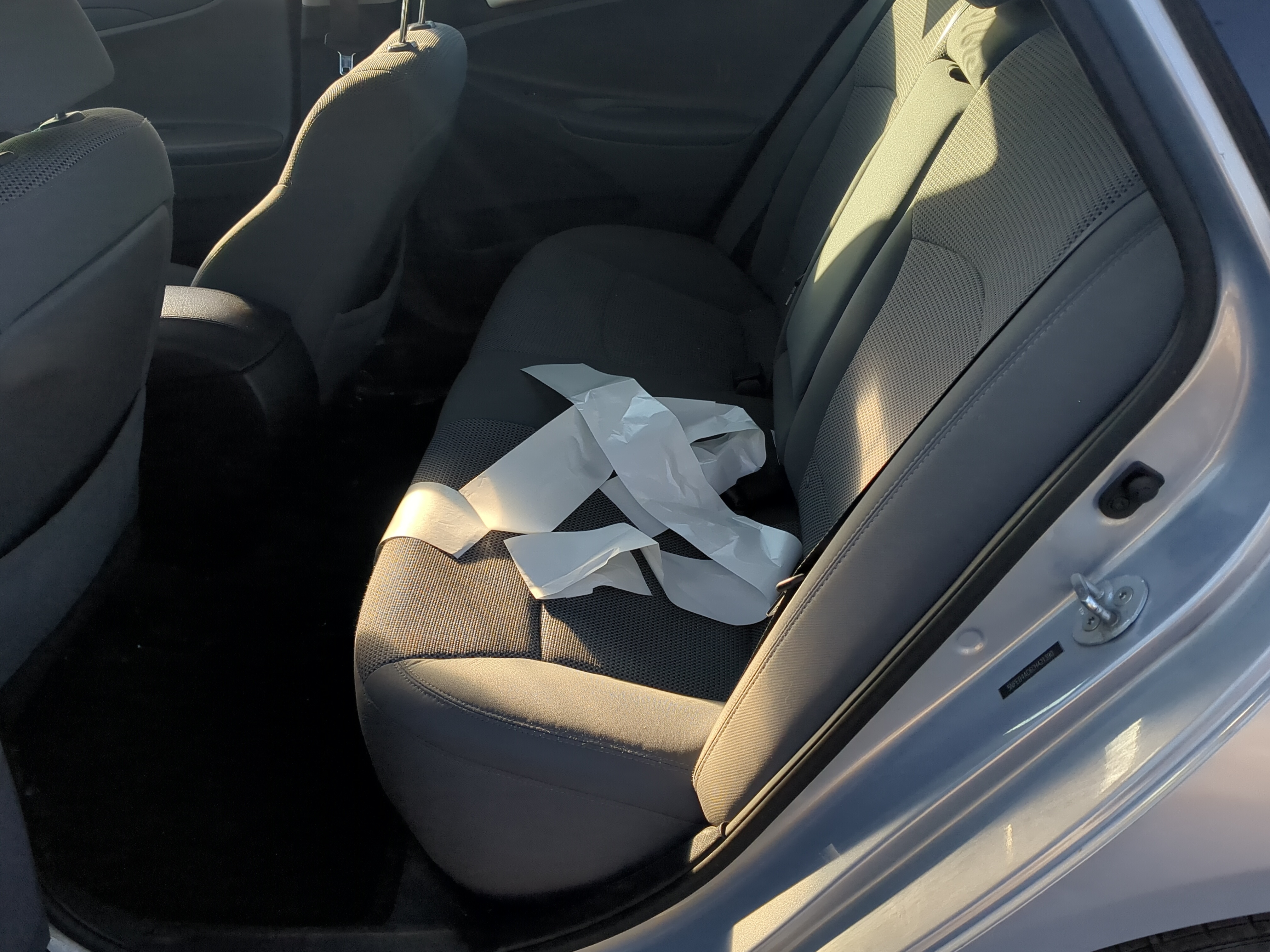 Picture of 2012 Hyundai Sonata Rear Seat Oem 1234856