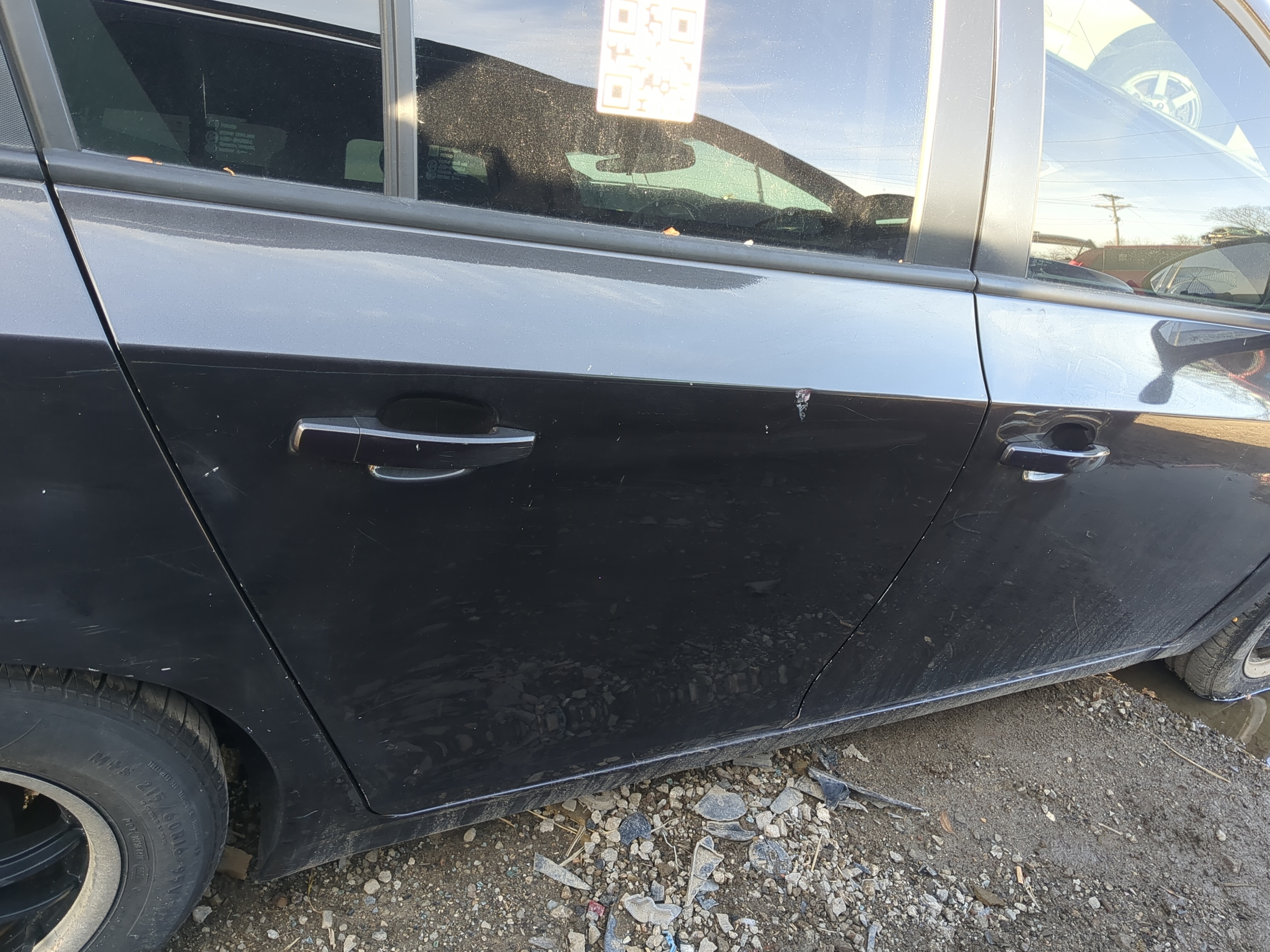 2012-2015 Chevrolet Cruze Passenger Rear Door Oem 1235016 - Oemusedautoparts1.com