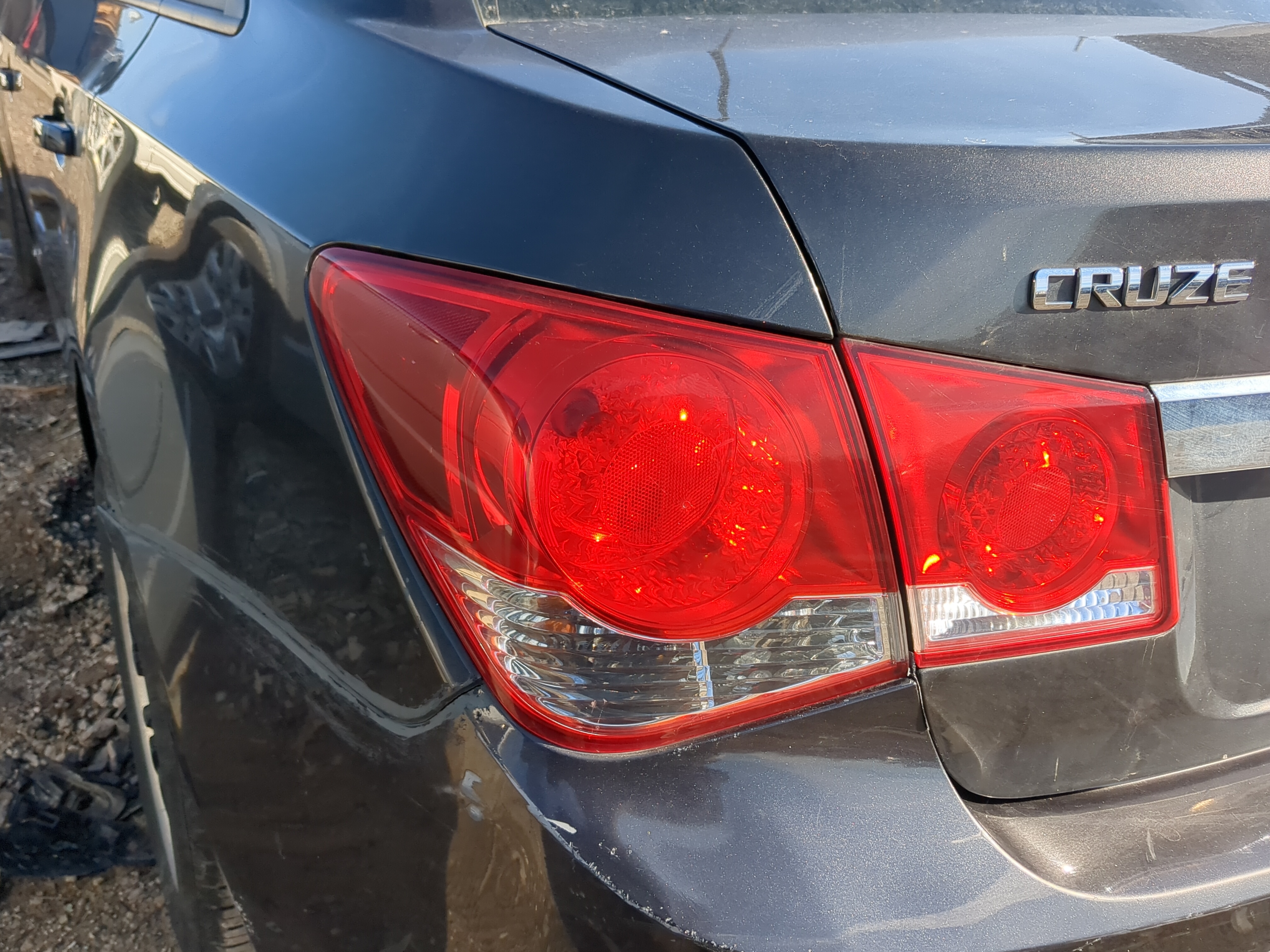 2011-2016 Chevrolet Cruze Driver Left Side Tail Light Taillight Oem 1235047 - Oemusedautoparts1.com