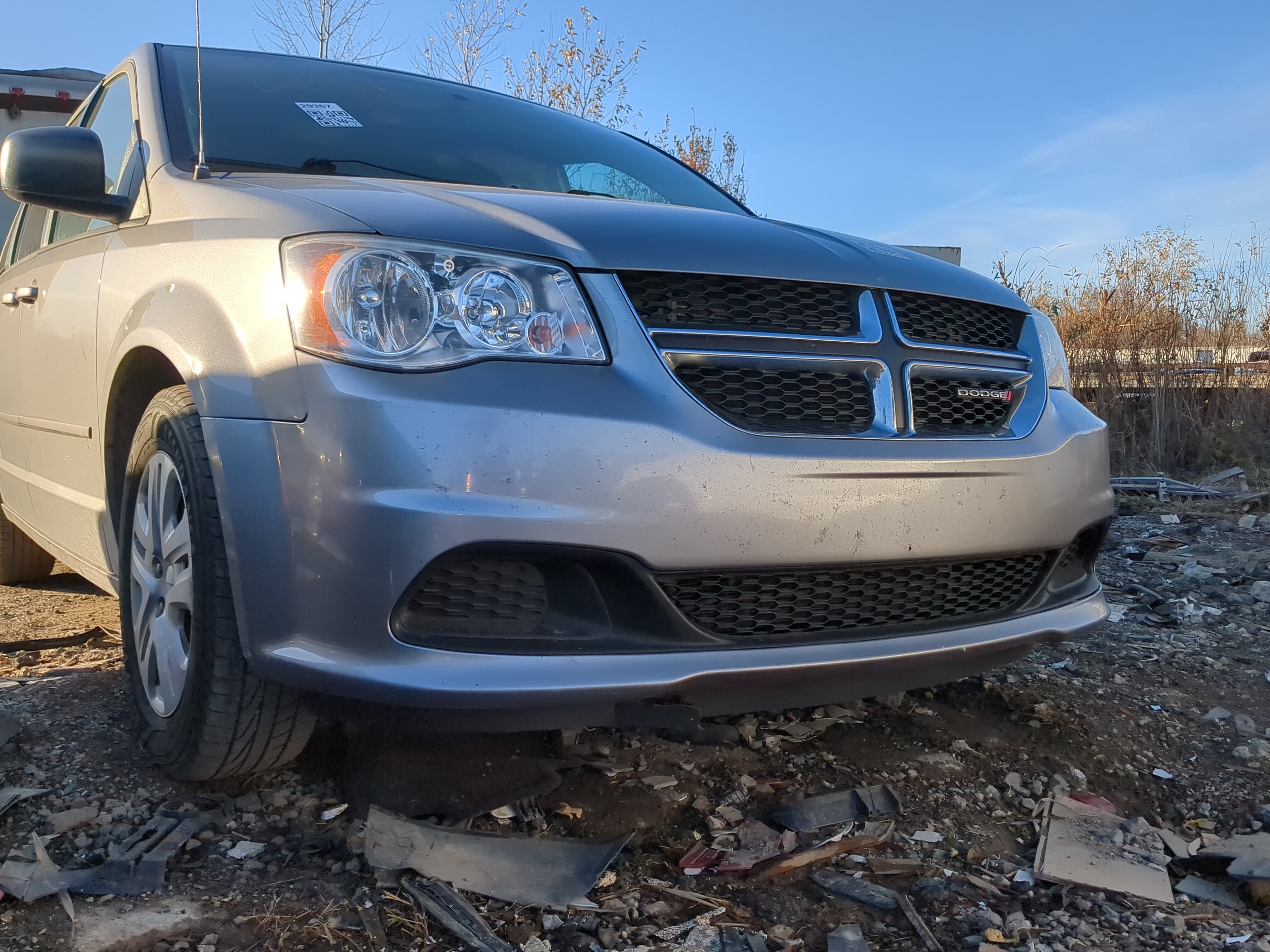 2011-2020 Dodge Grand Caravan Front Bumper - Oem 1235138 - Oemusedautoparts1.com