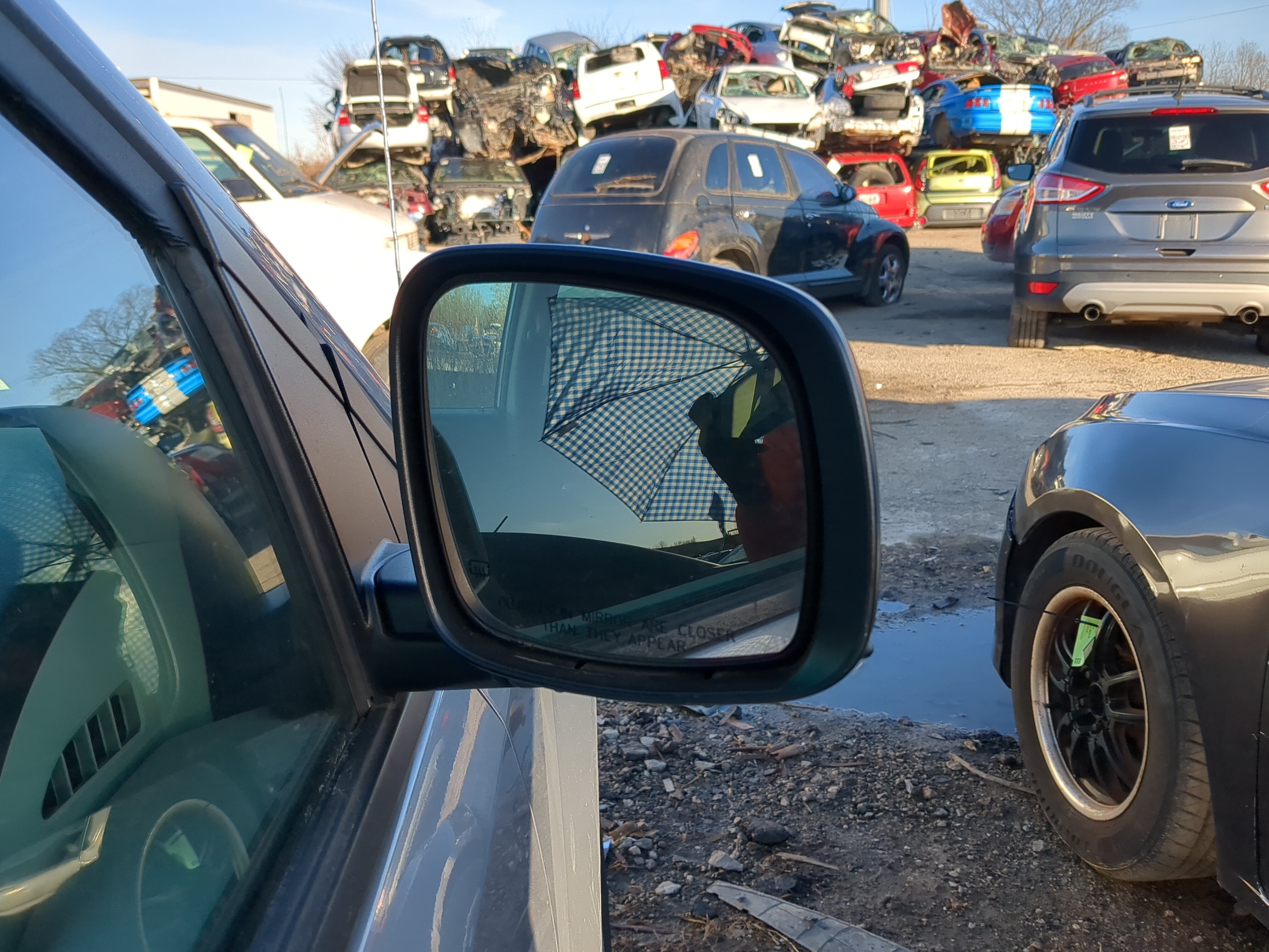 2011 Dodge Grand Caravan Passenger Right Side View Power Door Mirror 1235144 - Oemusedautoparts1.com