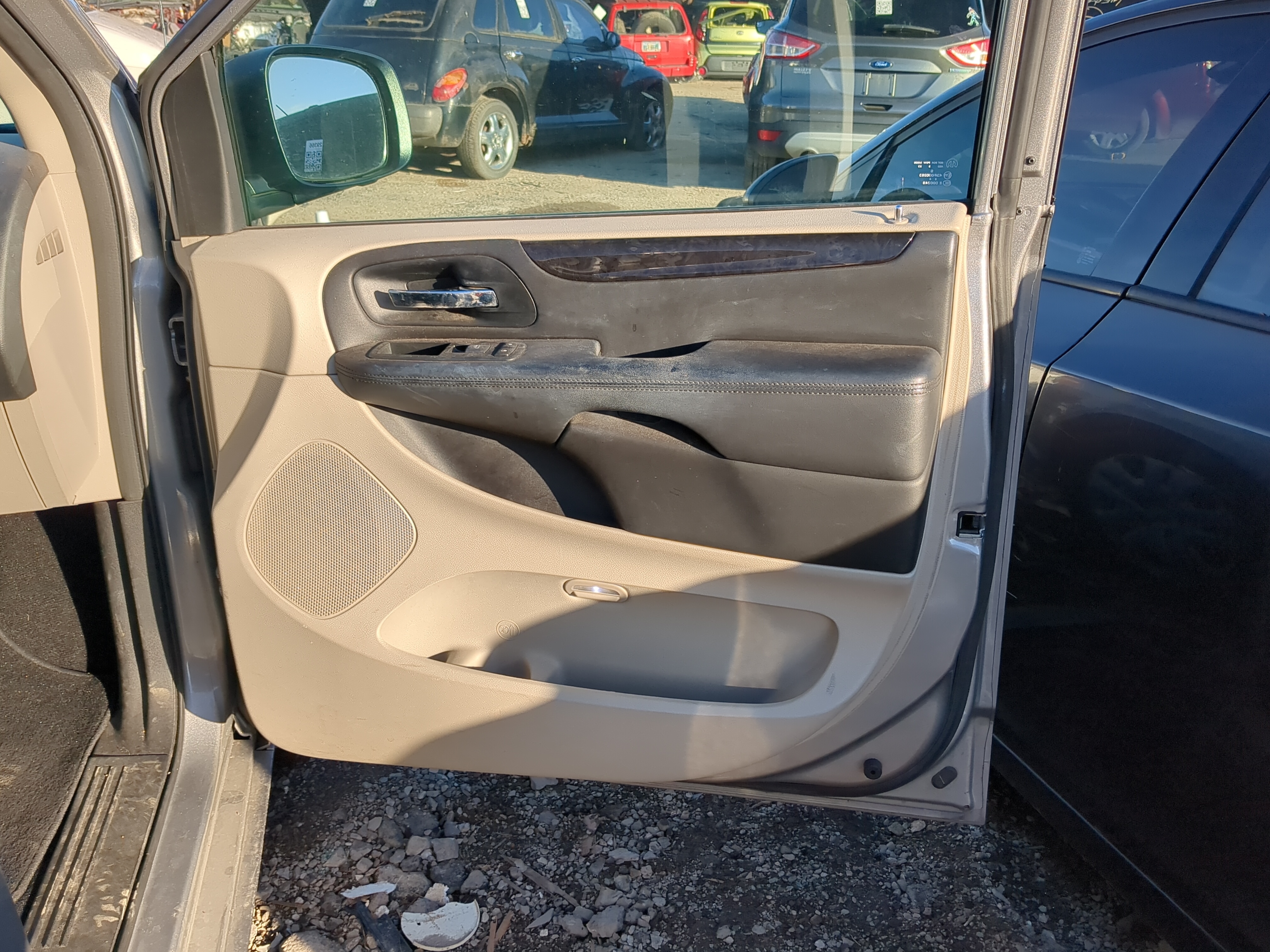Picture of 2013 Dodge Grand Caravan Front Right Passenger Interior Door Panel Trim 1235234