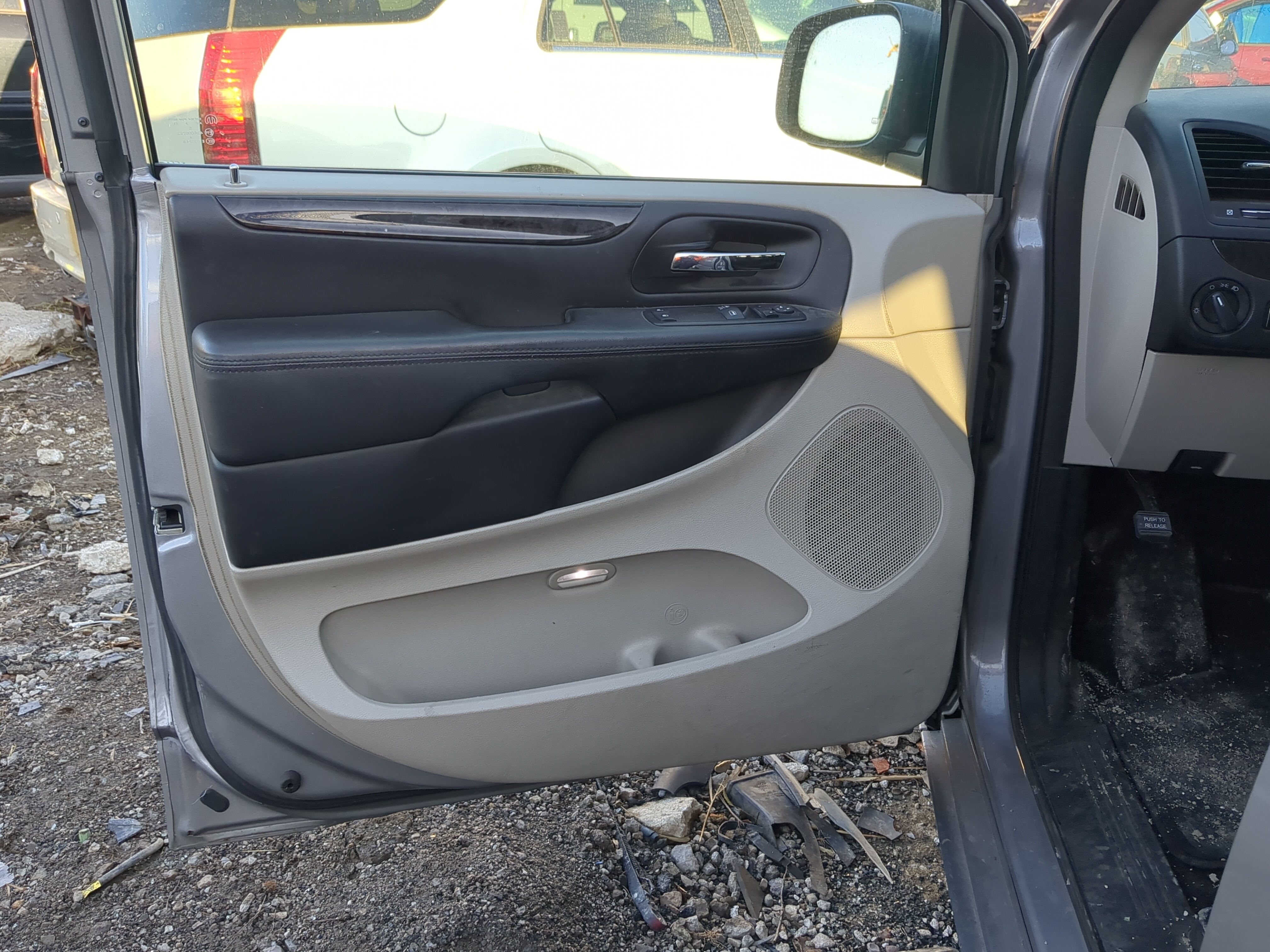 Picture of 2013 Dodge Grand Caravan Front Left Driver Interior Door Panel Trim 1235235