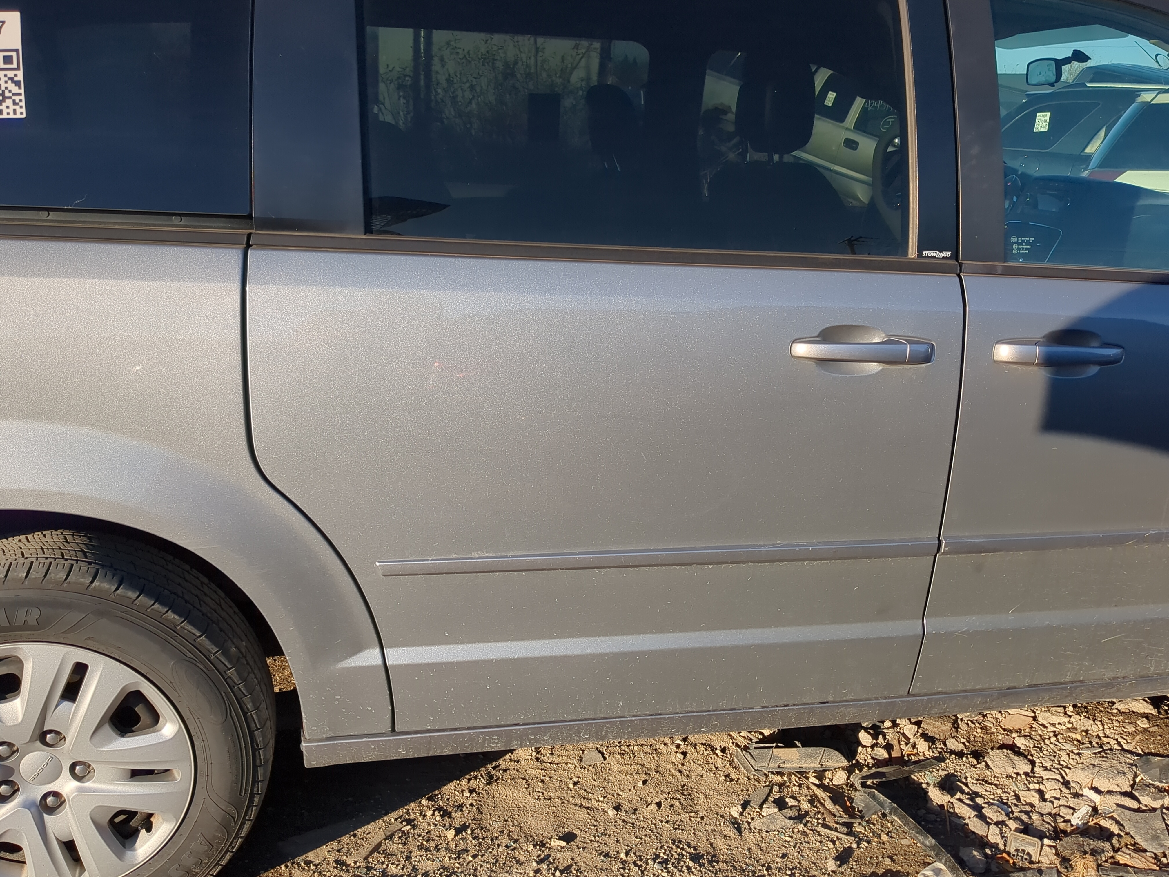 2008-2020 Dodge Grand Caravan Passenger Rear Door Oem 1235278 - Oemusedautoparts1.com