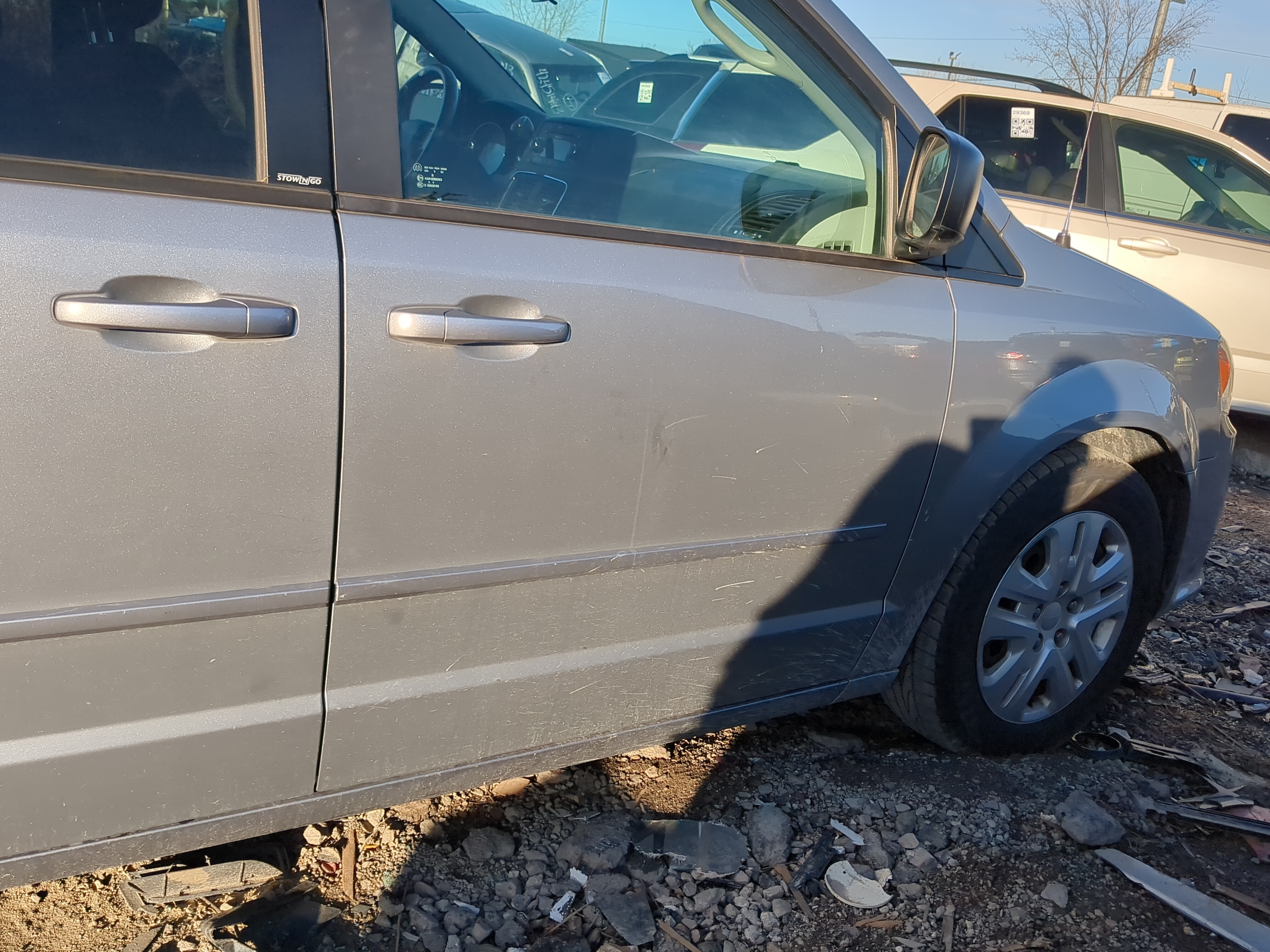 2008-2020 Dodge Grand Caravan Passenger Front Door Oem 1235286 - Oemusedautoparts1.com