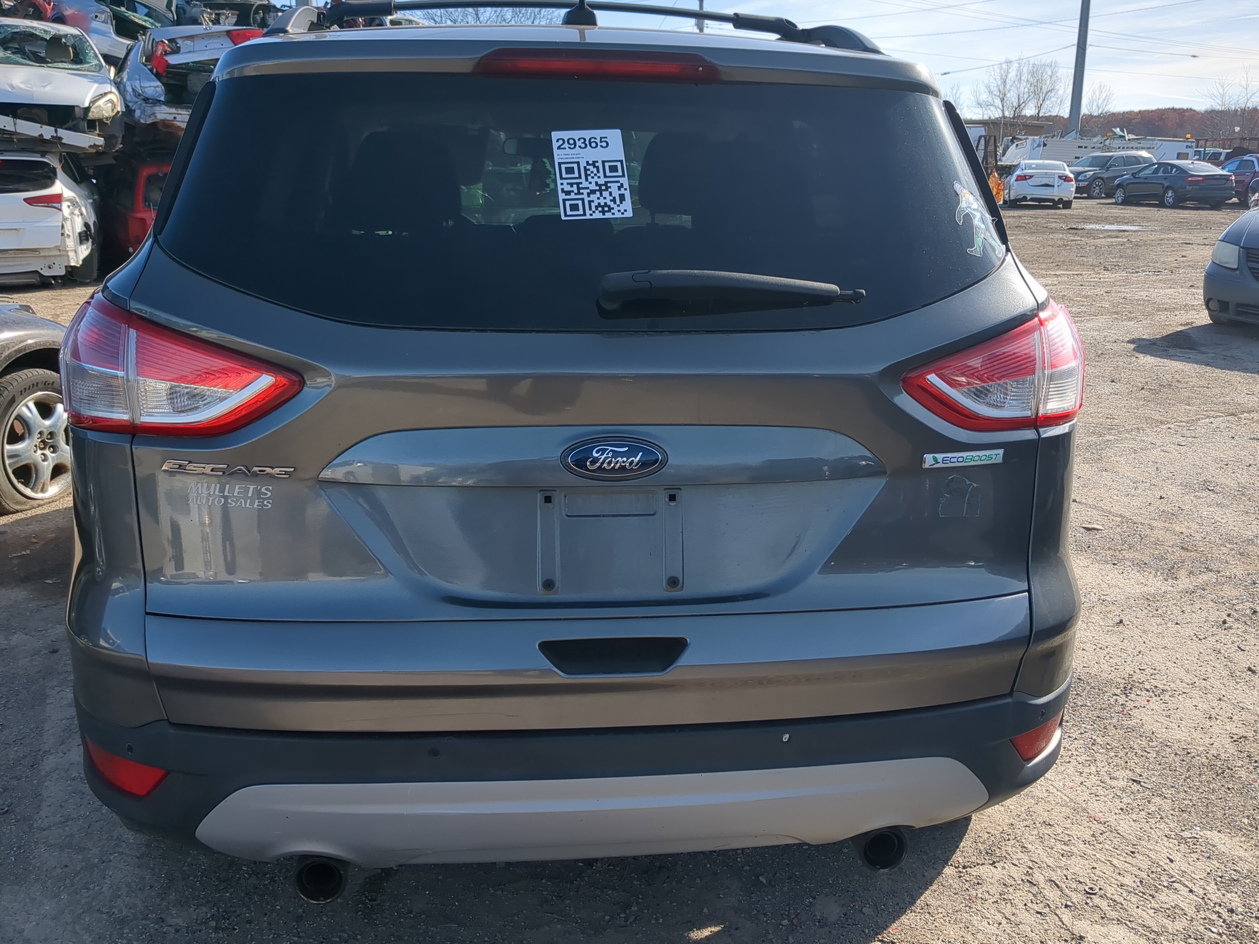 Picture of 2013-2013 Ford Escape Trunk/decklid/hatch/tailgate Oem 1235305