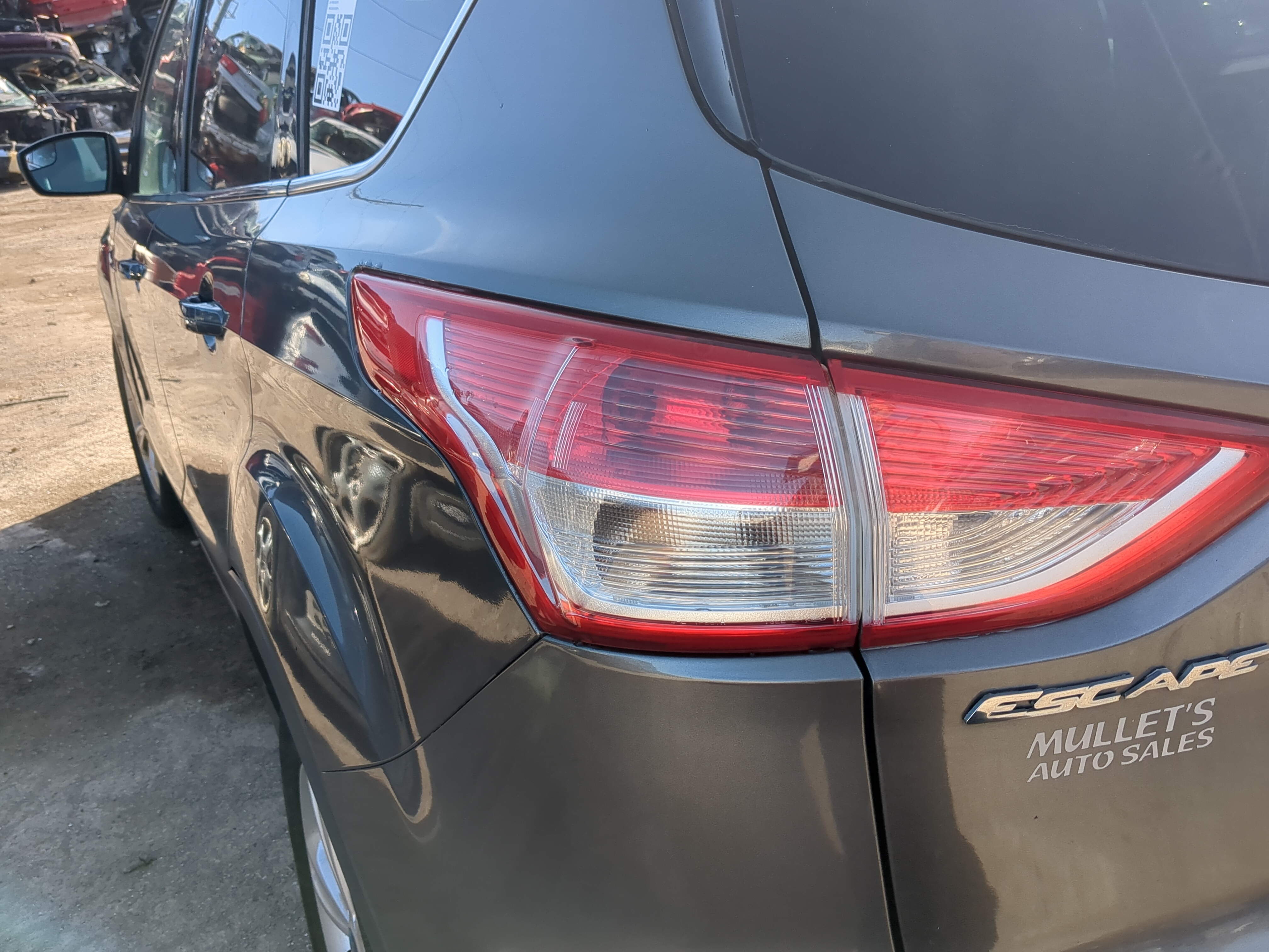 2013-2016 Ford Escape Driver Left Side Tail Light Taillight Oem 1235381 - Oemusedautoparts1.com