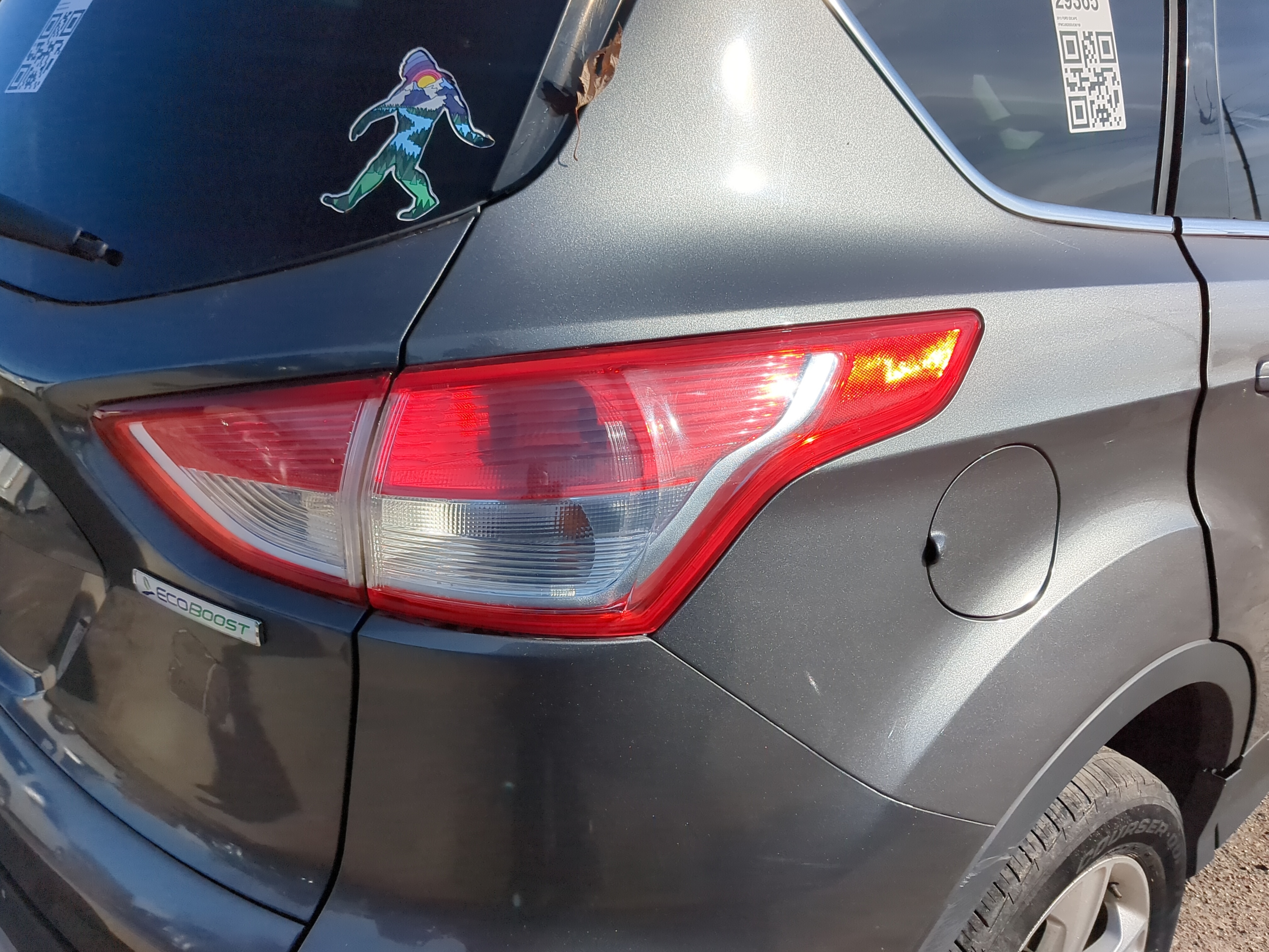 2013-2016 Ford Escape Passenger Right Side Tail Light Taillight Oem 1235394 - Oemusedautoparts1.com