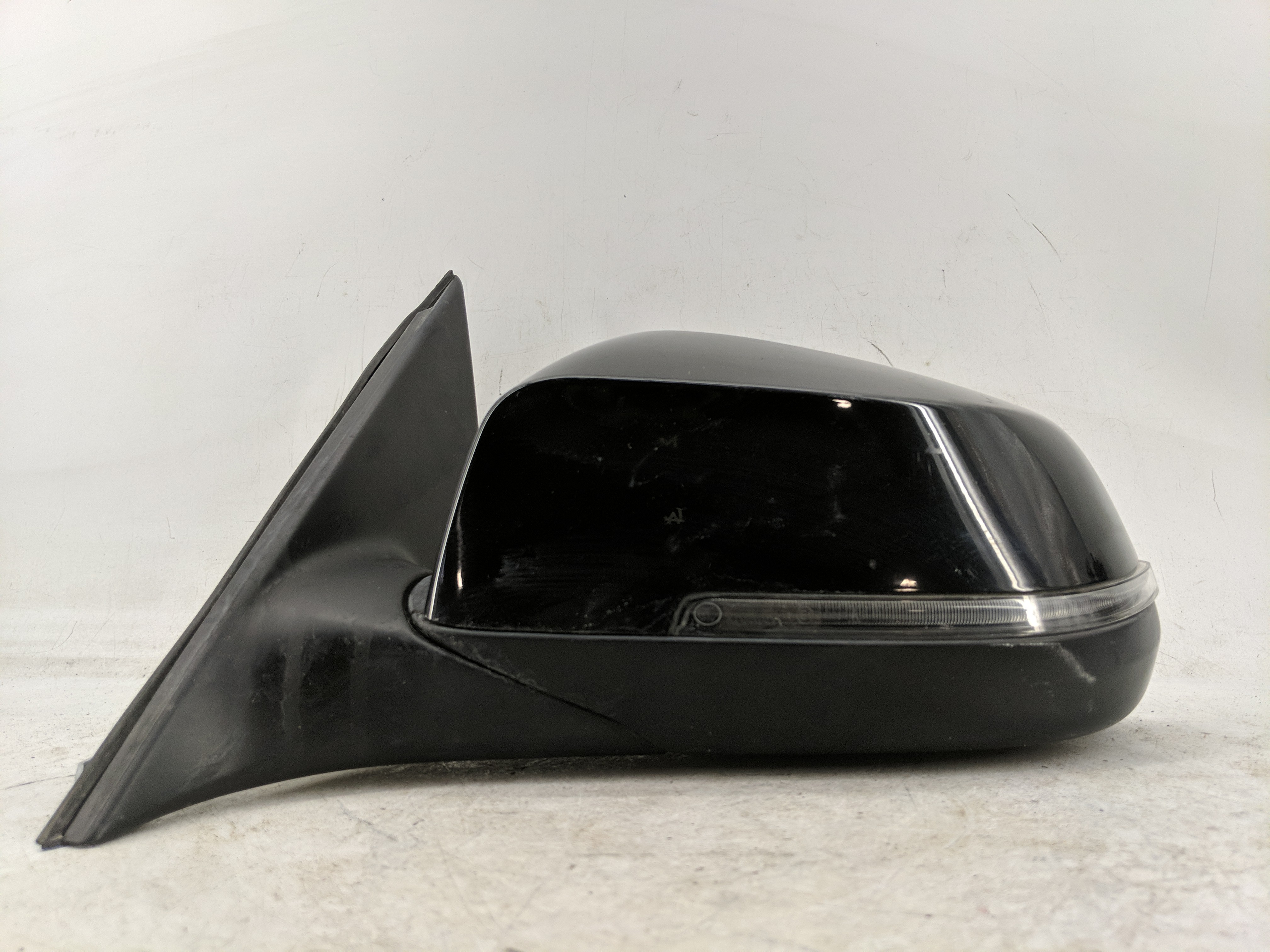 2014-2016 Bmw 528i Driver Left Side View Power Door Mirror Black 1235740 - Oemusedautoparts1.com