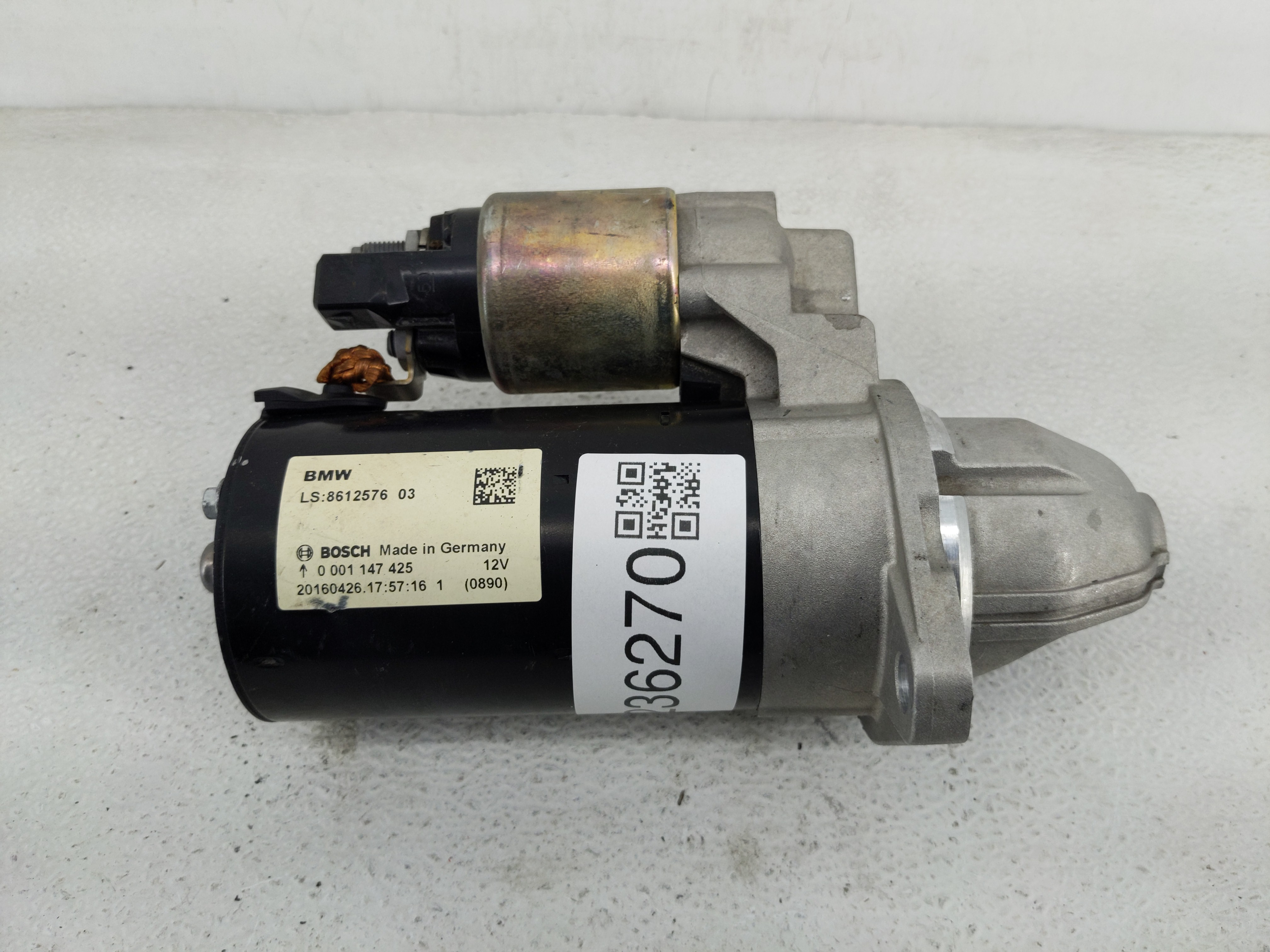 2012-2018 Bmw 320i Car Starter Motor Solenoid Oem 1236270 - Oemusedautoparts1.com