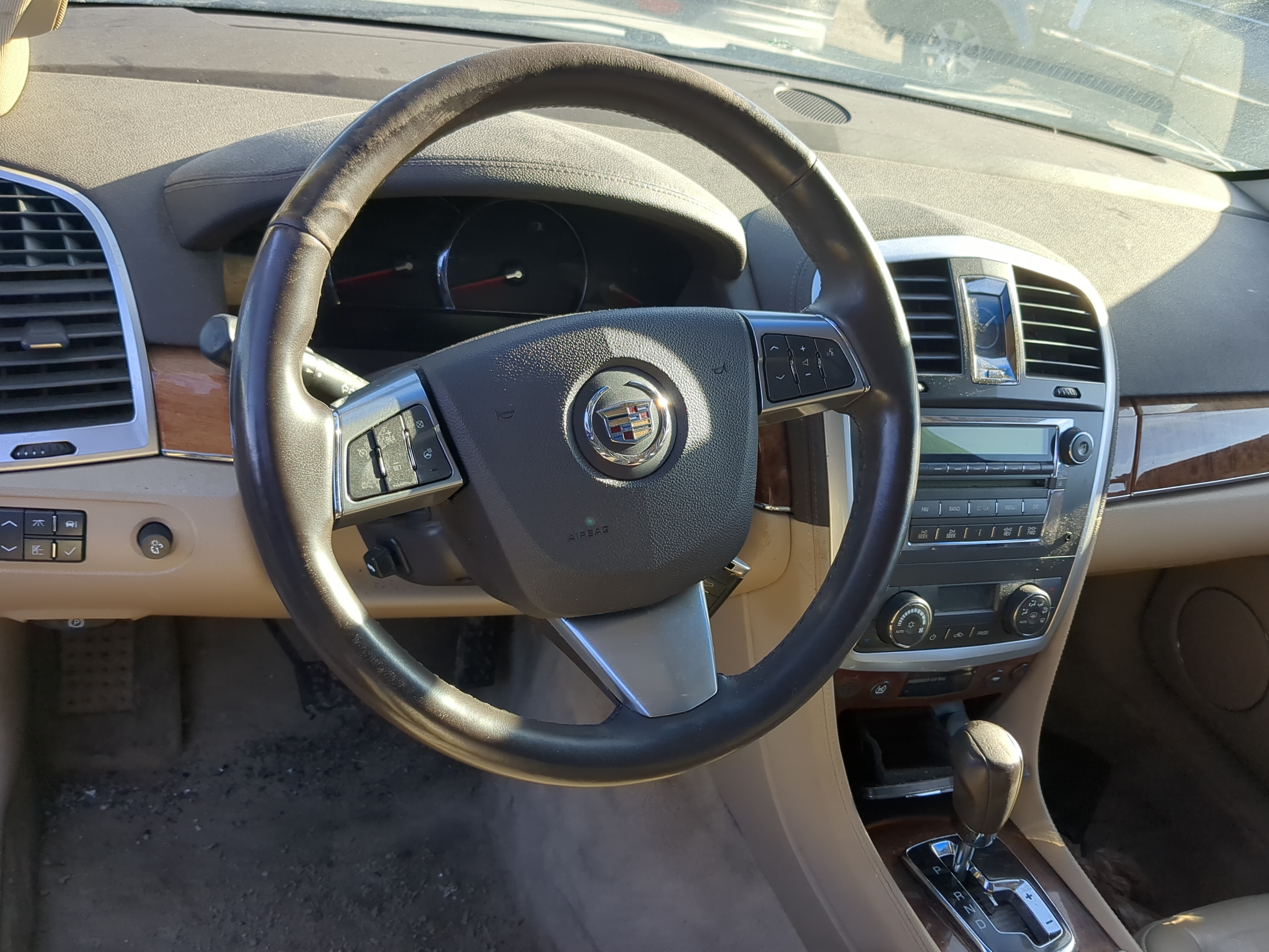 2008-2009 Cadillac Srx Air Bag Driver Left Steering Wheel Mounted 1236917 - Oemusedautoparts1.com