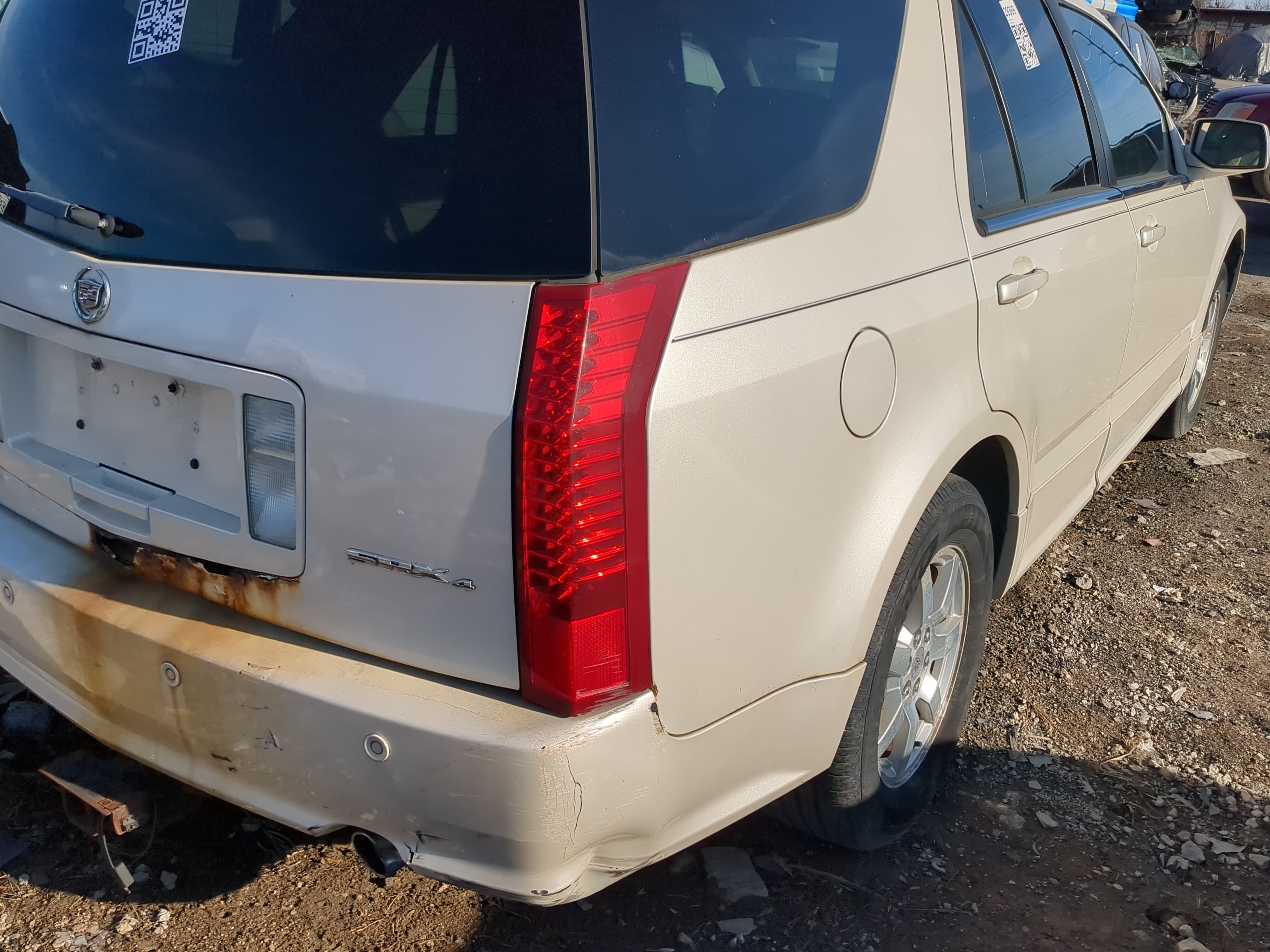 2004-2009 Cadillac Srx Passenger Right Side Tail Light Taillight Oem 1236951 - Oemusedautoparts1.com