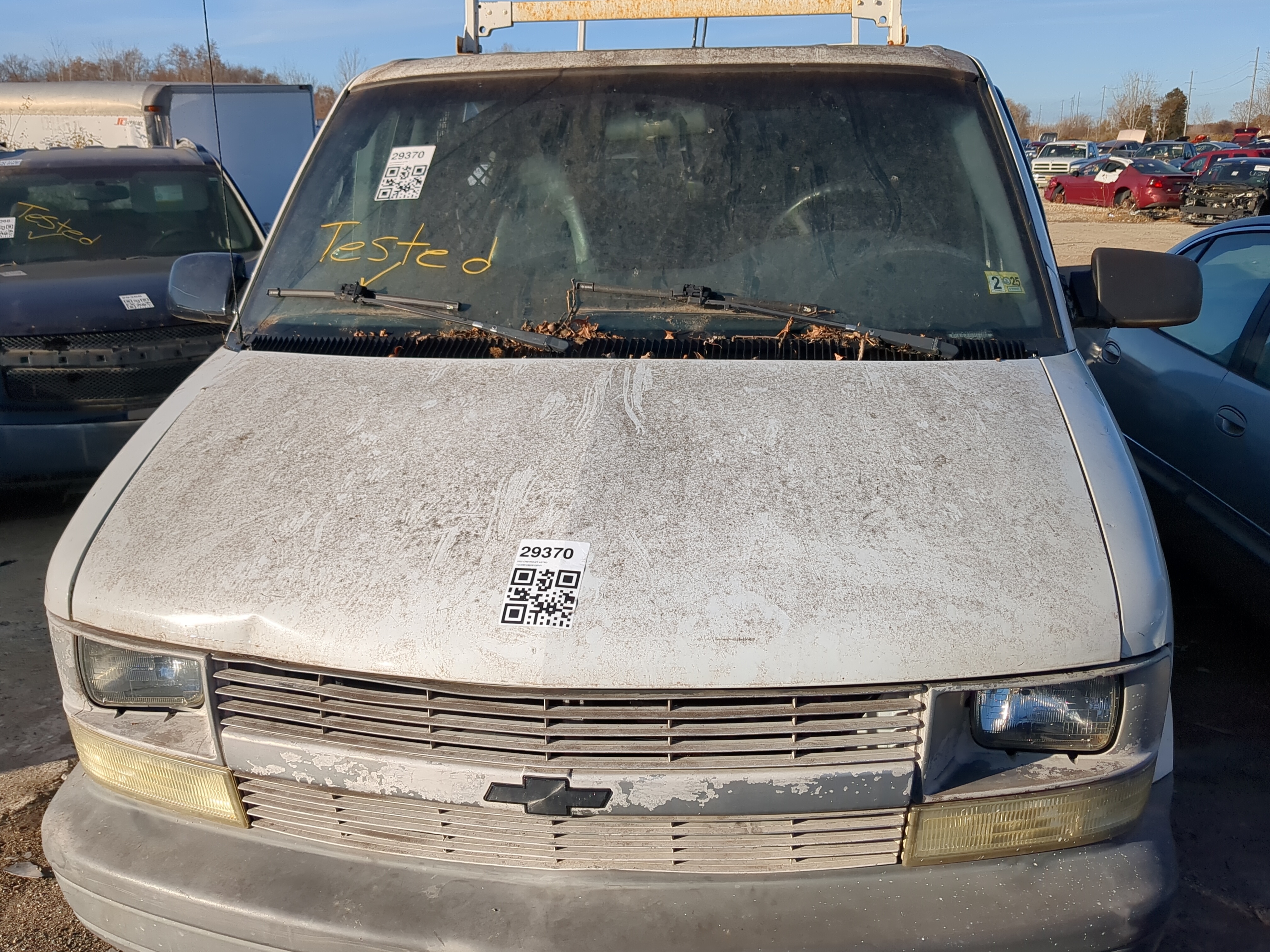 1995-2005 Chevrolet Astro Hood Oem 1237121 - Oemusedautoparts1.com