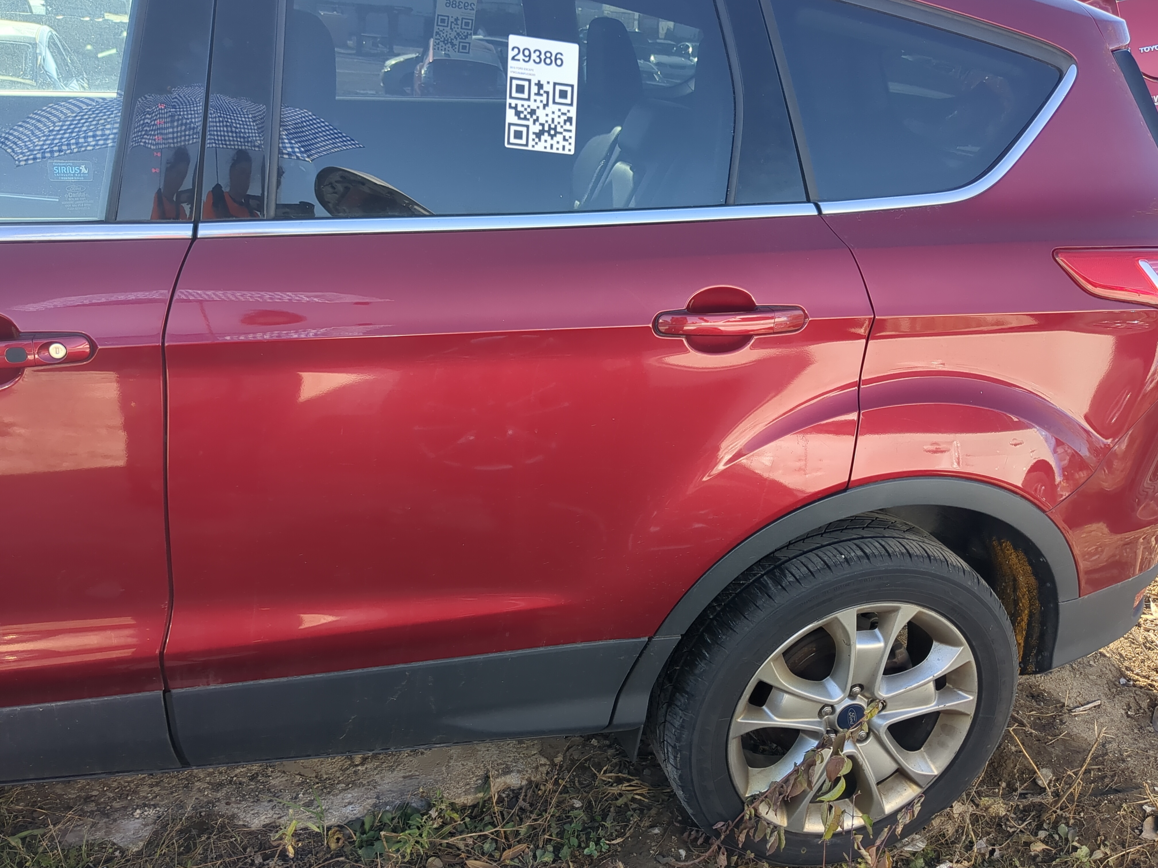 2013-2019 Ford Escape Driver Rear Door Oem 1237314 - Oemusedautoparts1.com