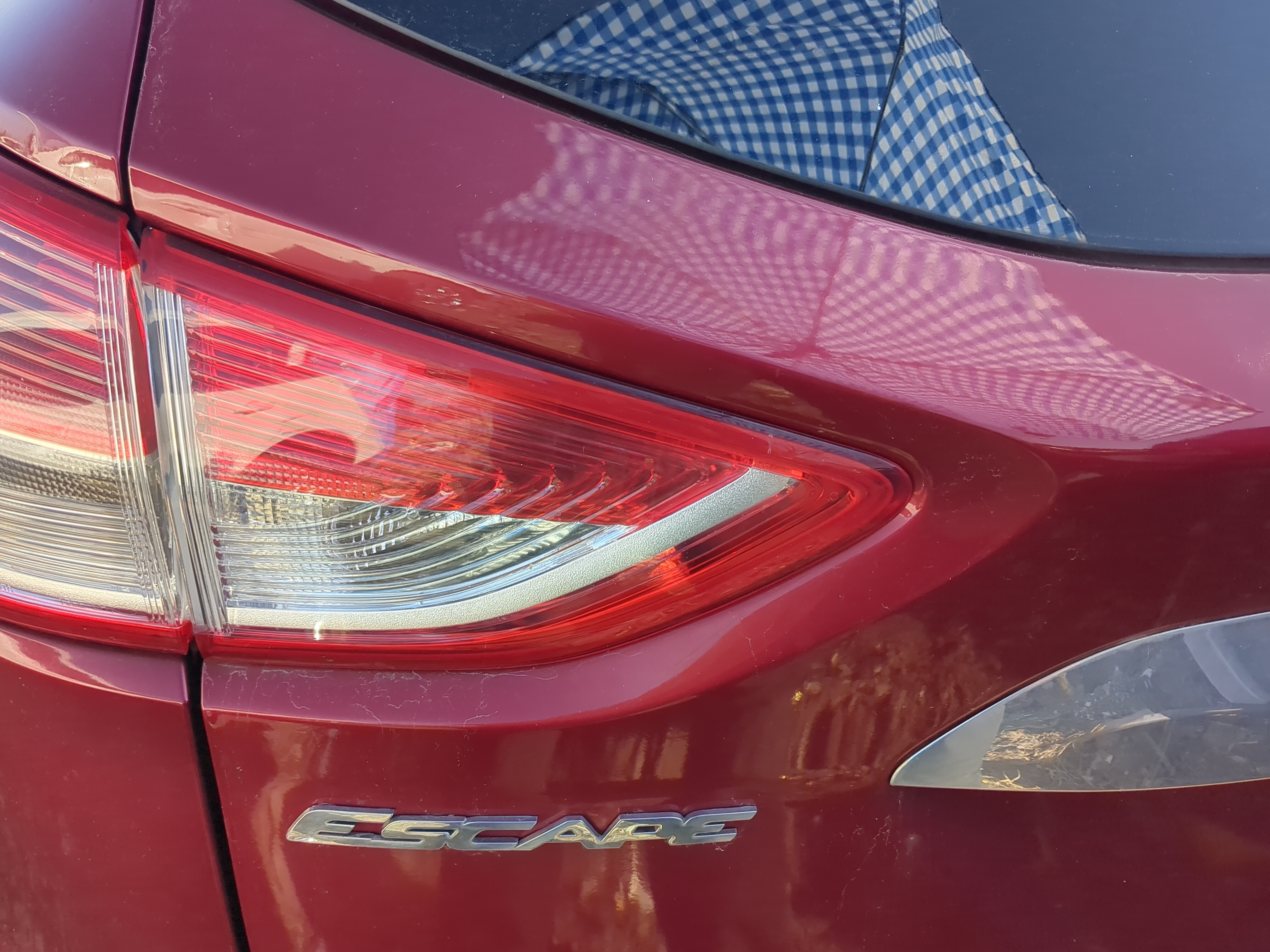 2013 Ford Escape Driver Left Side Tail Light Taillight Deck Lid Mounted 1237374 - Oemusedautoparts1.com