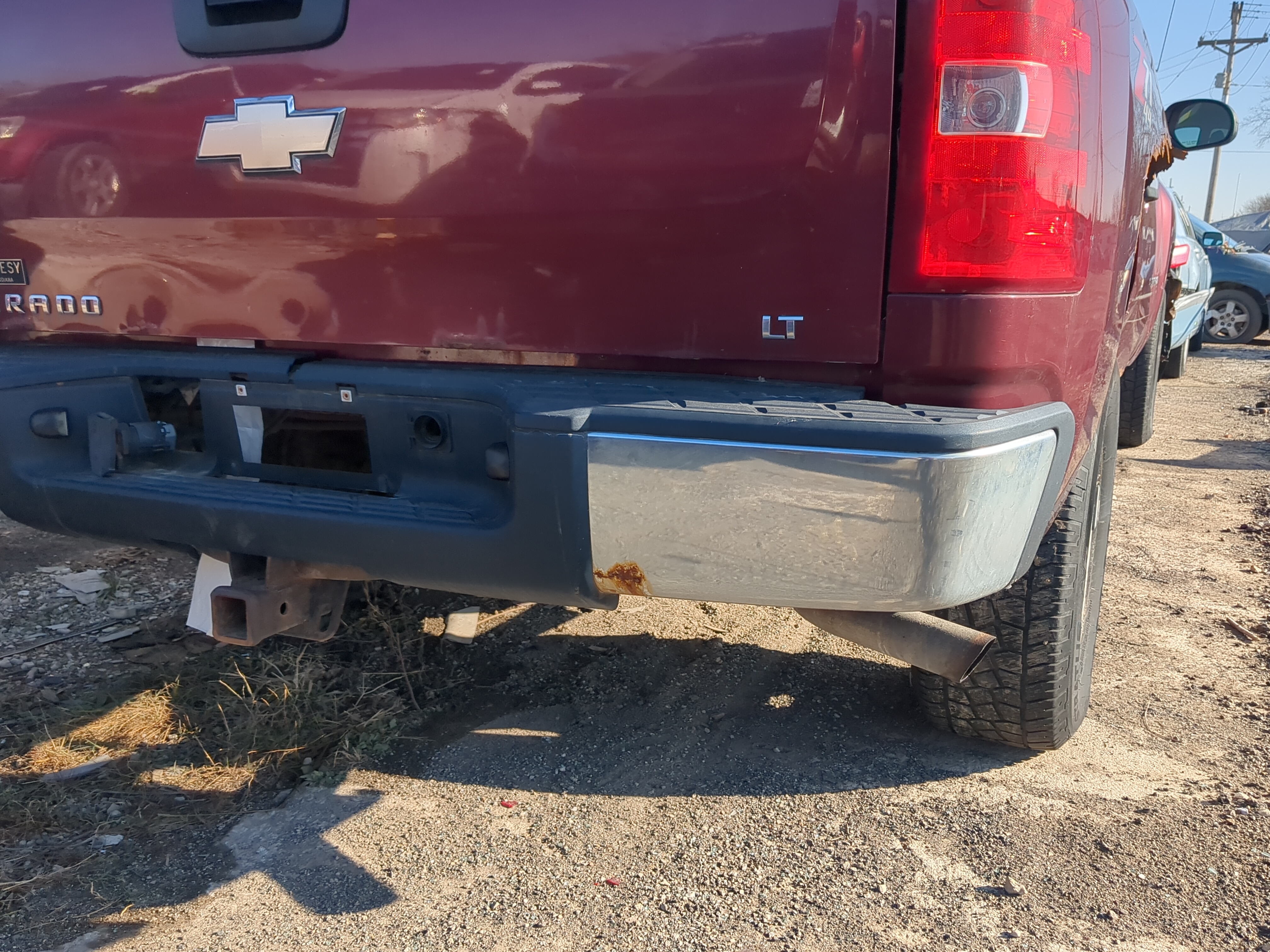 Picture of 2007-2010 Chevrolet Silverado 1500 Rear Bumper Assembly Oem 1237467