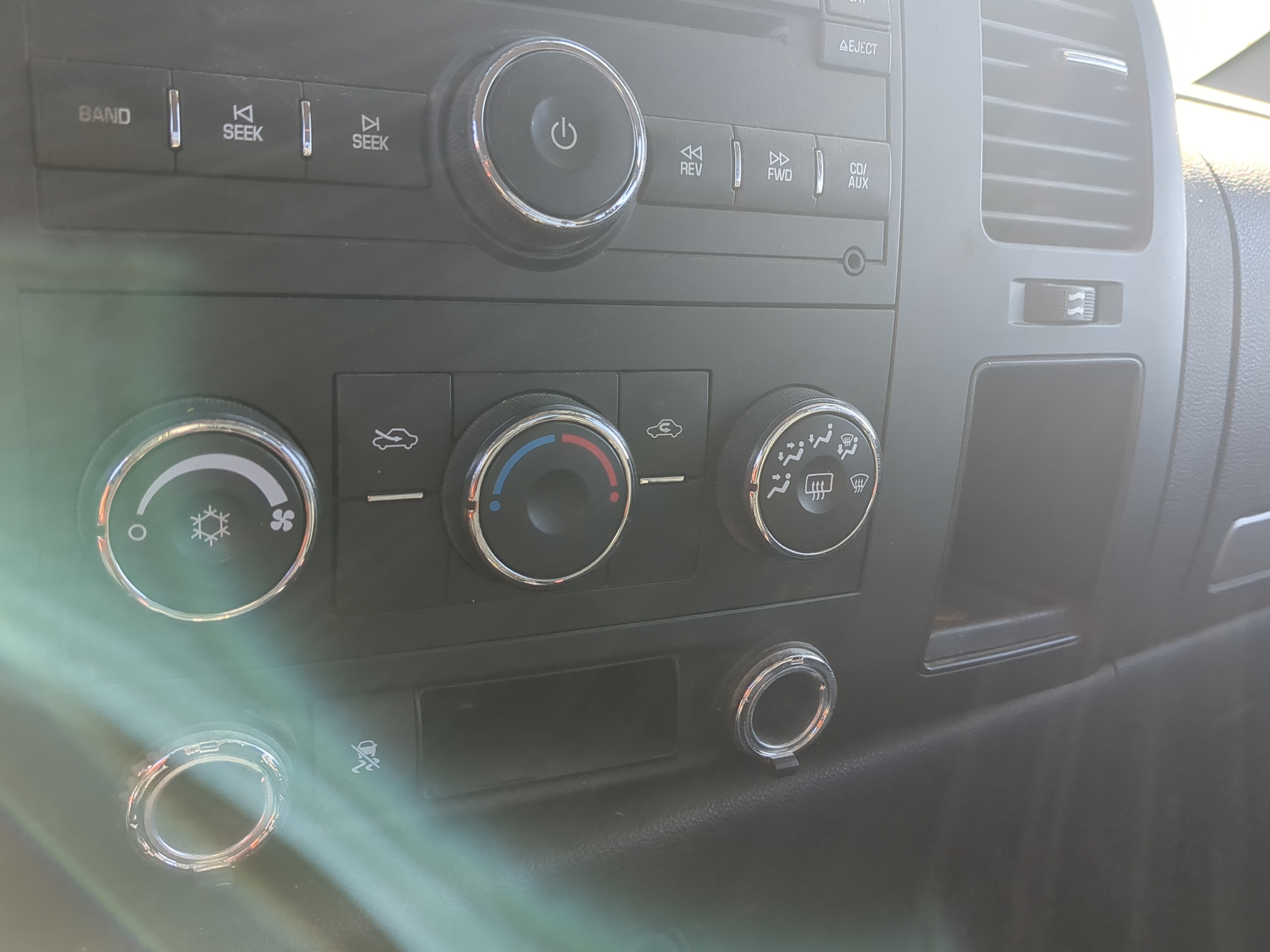 2007-2009 Chevrolet Silverado 1500 Ac Heater Climate Control 1237474 - Oemusedautoparts1.com