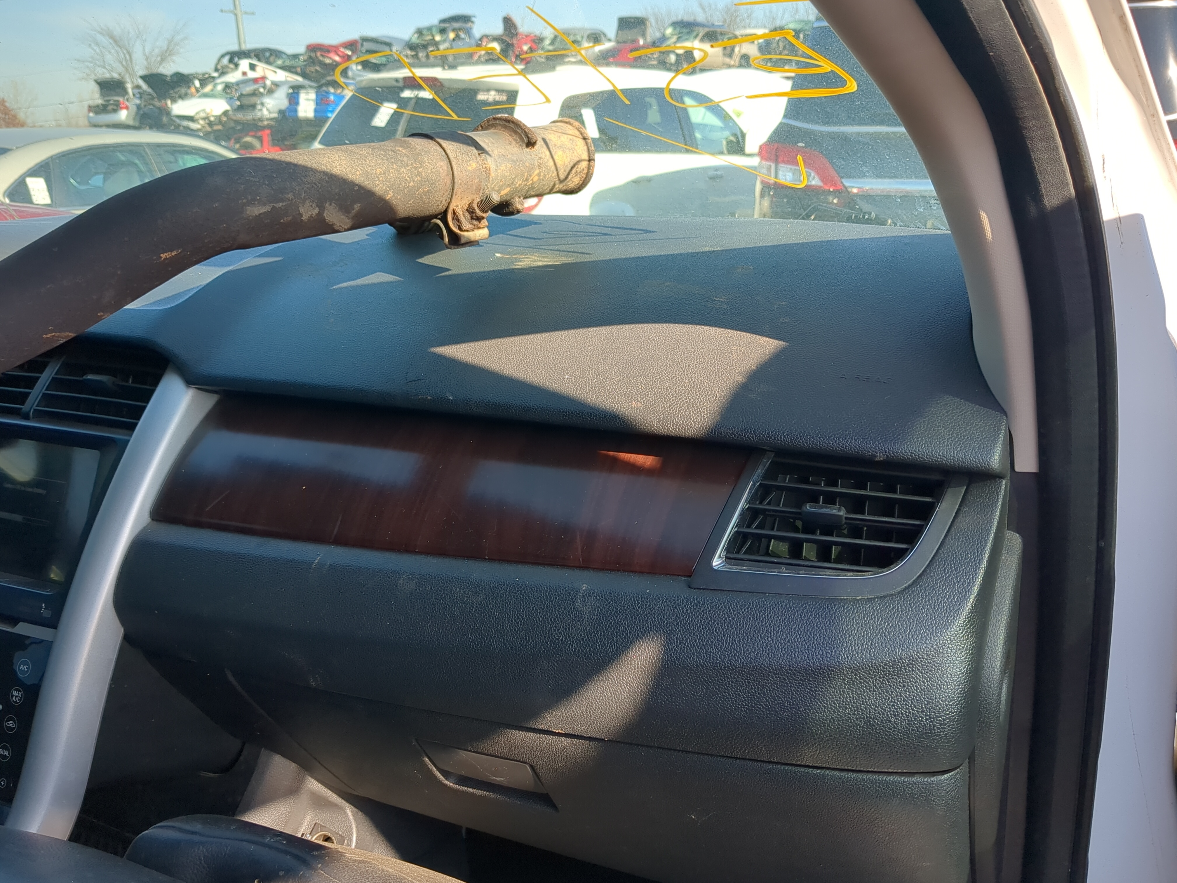 2011-2014 Ford Edge Air Bag Passenger Right Dashboard Oem 1237758 - Oemusedautoparts1.com