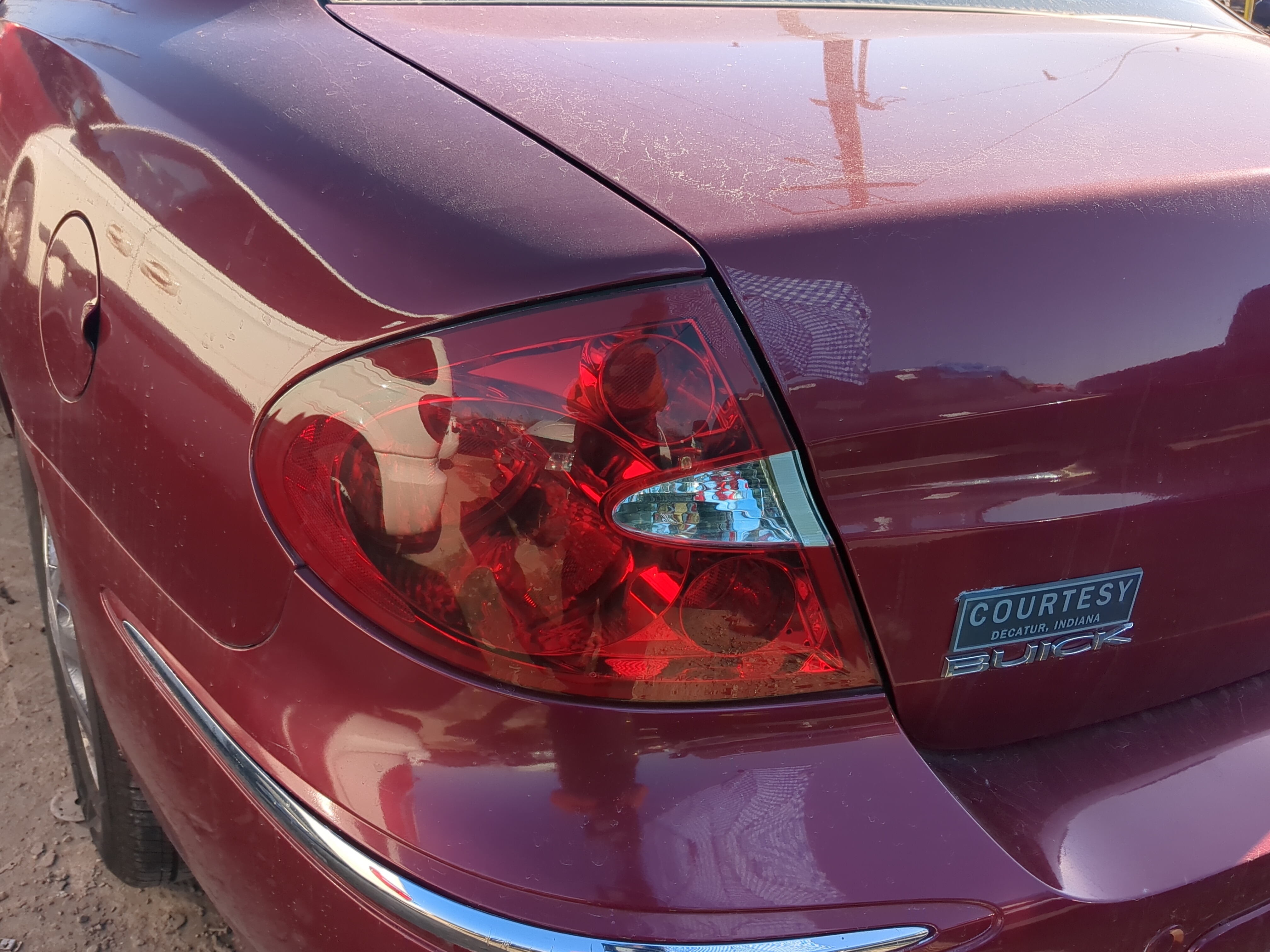 2005-2009 Buick Lacrosse Driver Left Side Tail Light Taillight Oem 1238063 - Oemusedautoparts1.com