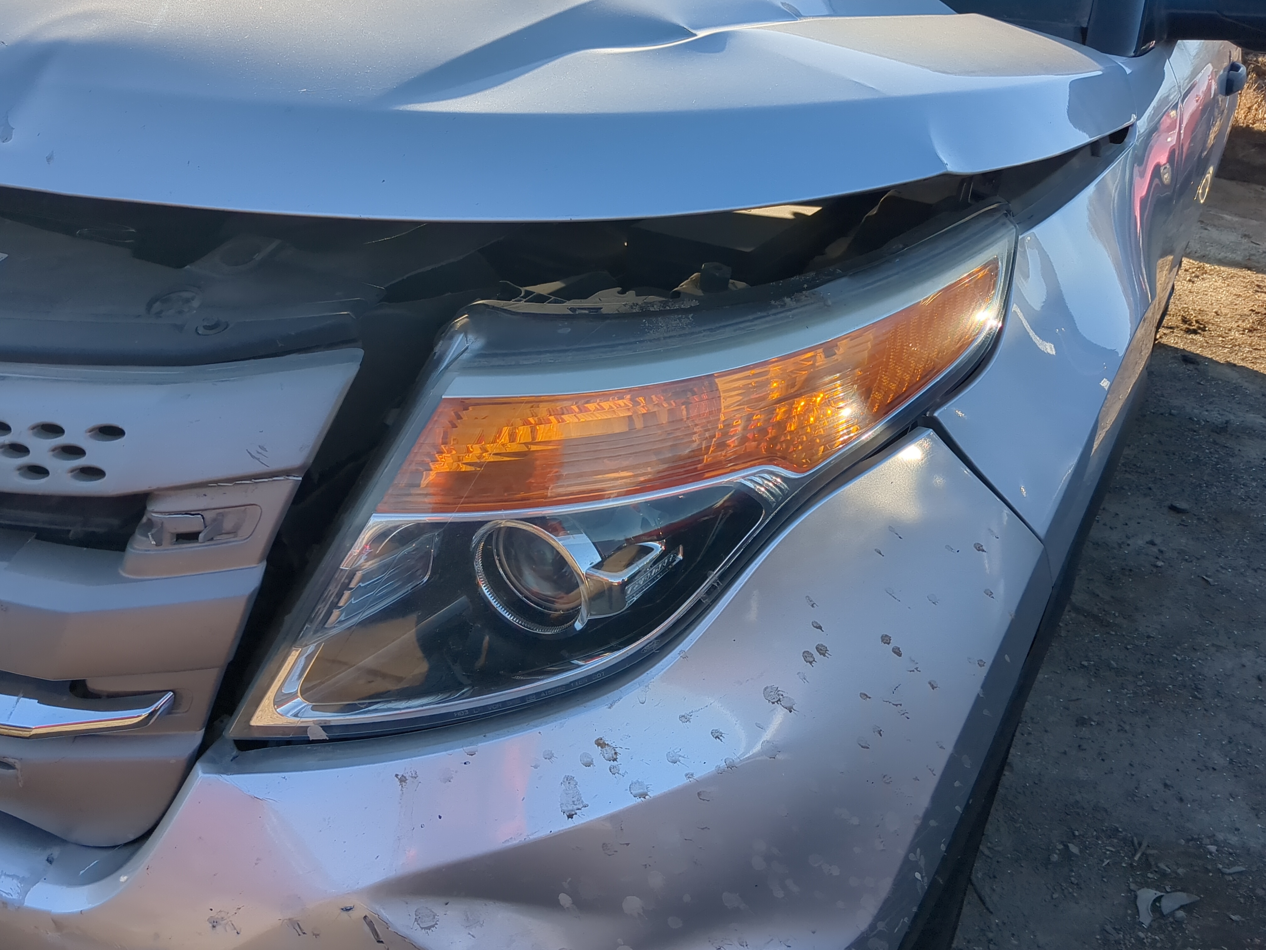 2013-2015 Ford Explorer Driver Left Oem Head Light Headlight Lamp 1238571 - Oemusedautoparts1.com