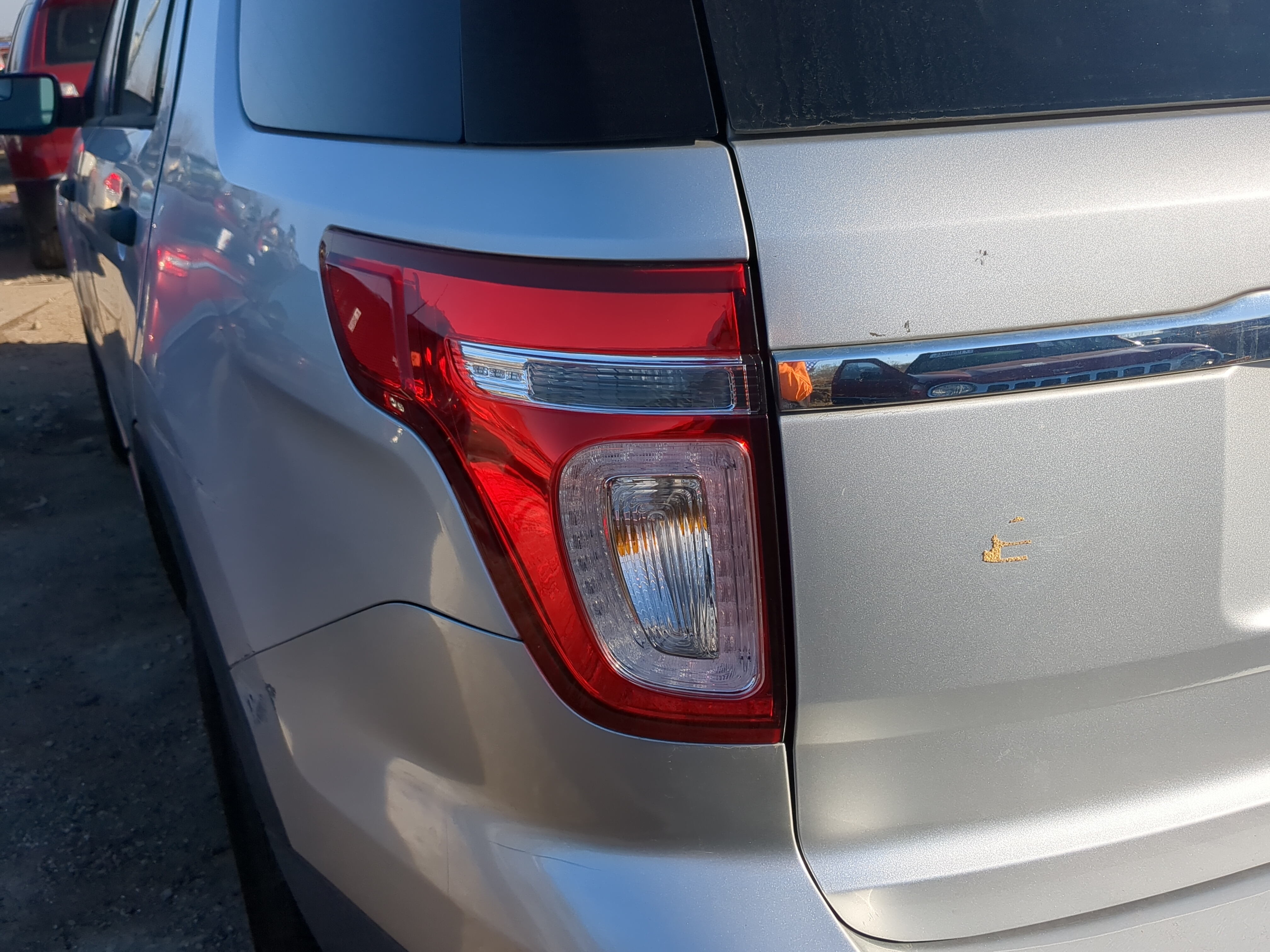 2011-2015 Ford Explorer Driver Left Side Tail Light Taillight Oem 1238576 - Oemusedautoparts1.com