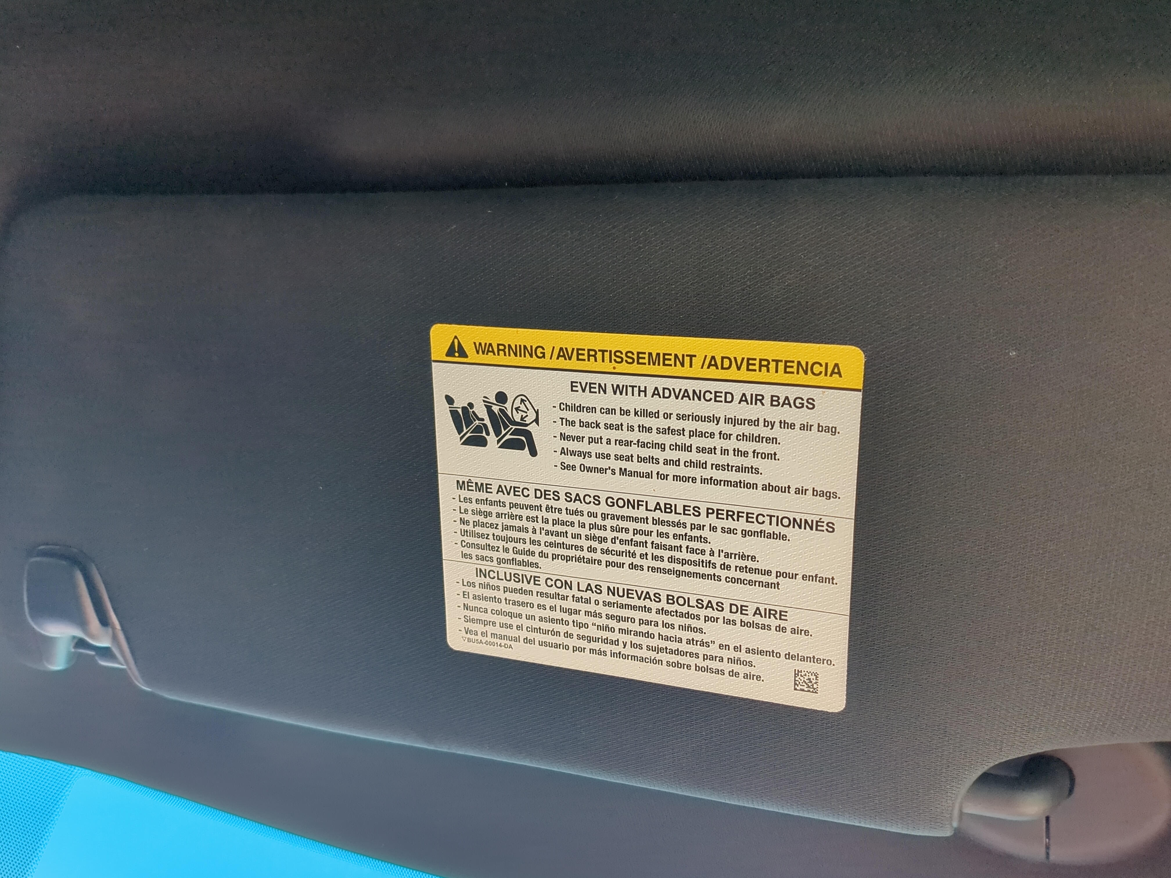 2011-2015 Ford Explorer Passenger Sun Visor Mirror Right Sunvisor 1238665 - Oemusedautoparts1.com