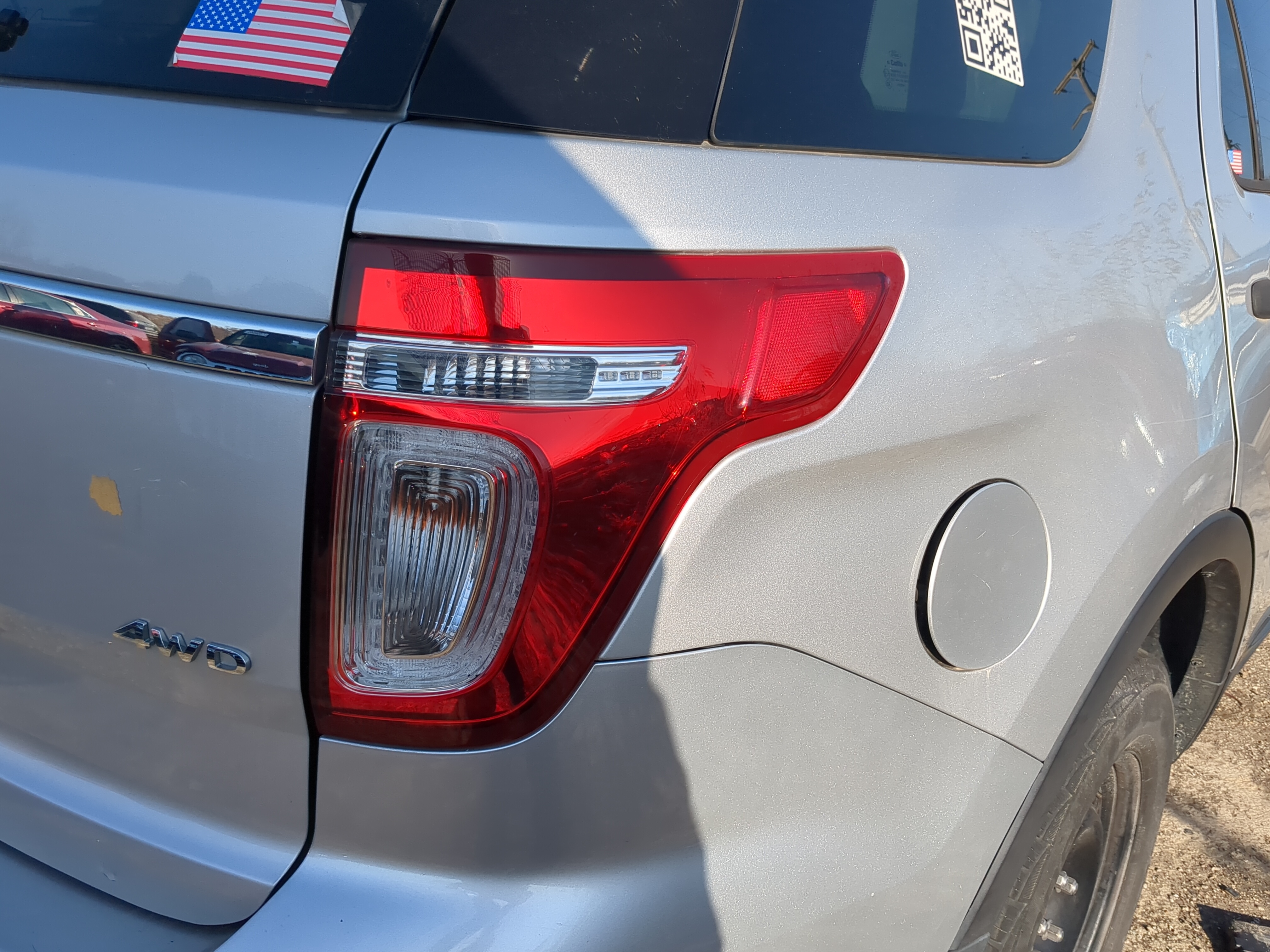 2011-2015 Ford Explorer Passenger Right Side Tail Light Taillight Oem 1238695 - Oemusedautoparts1.com