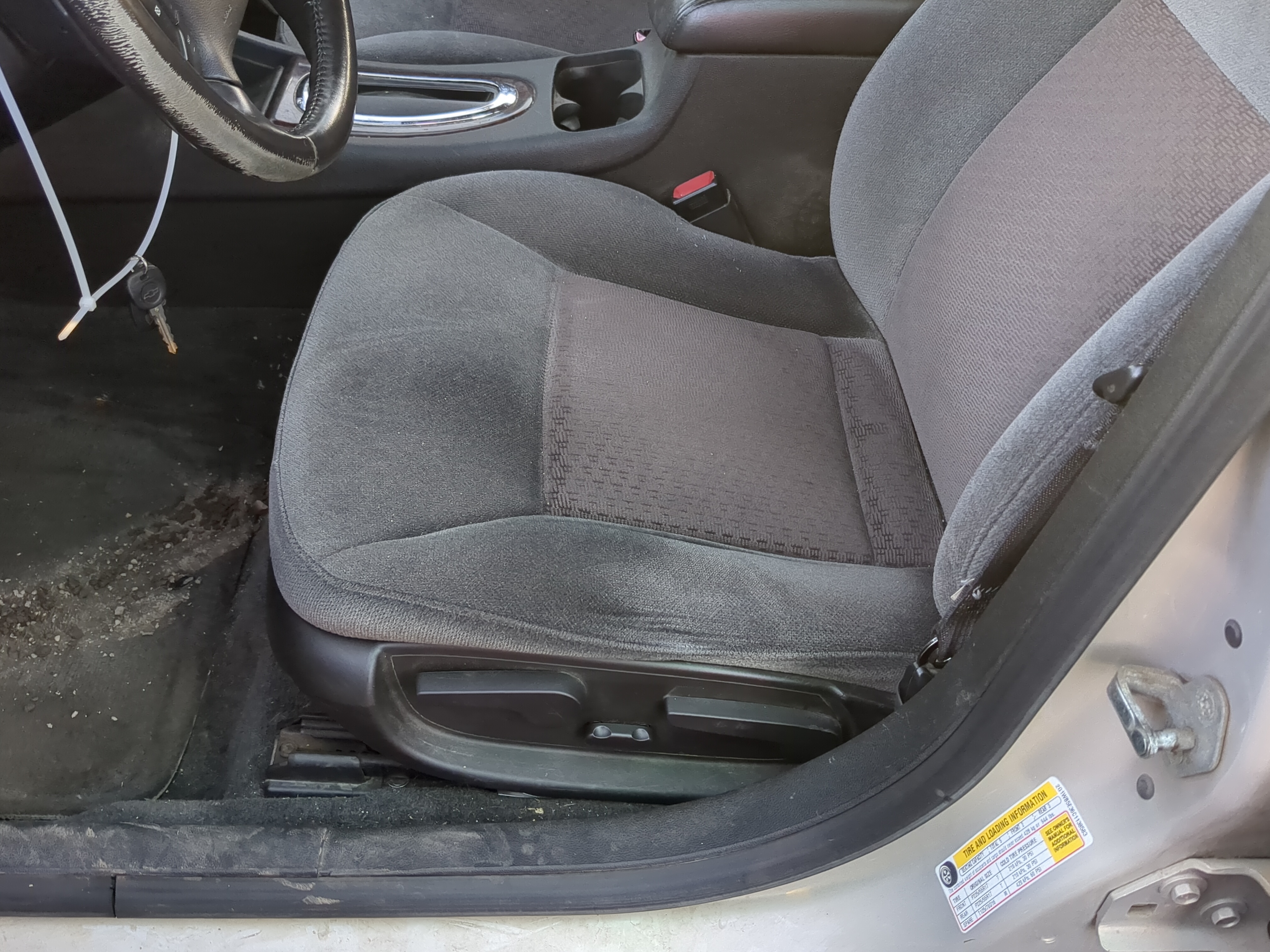 2009-2016 Chevrolet Impala Driver Front Seat Oem 1239342 - Oemusedautoparts1.com