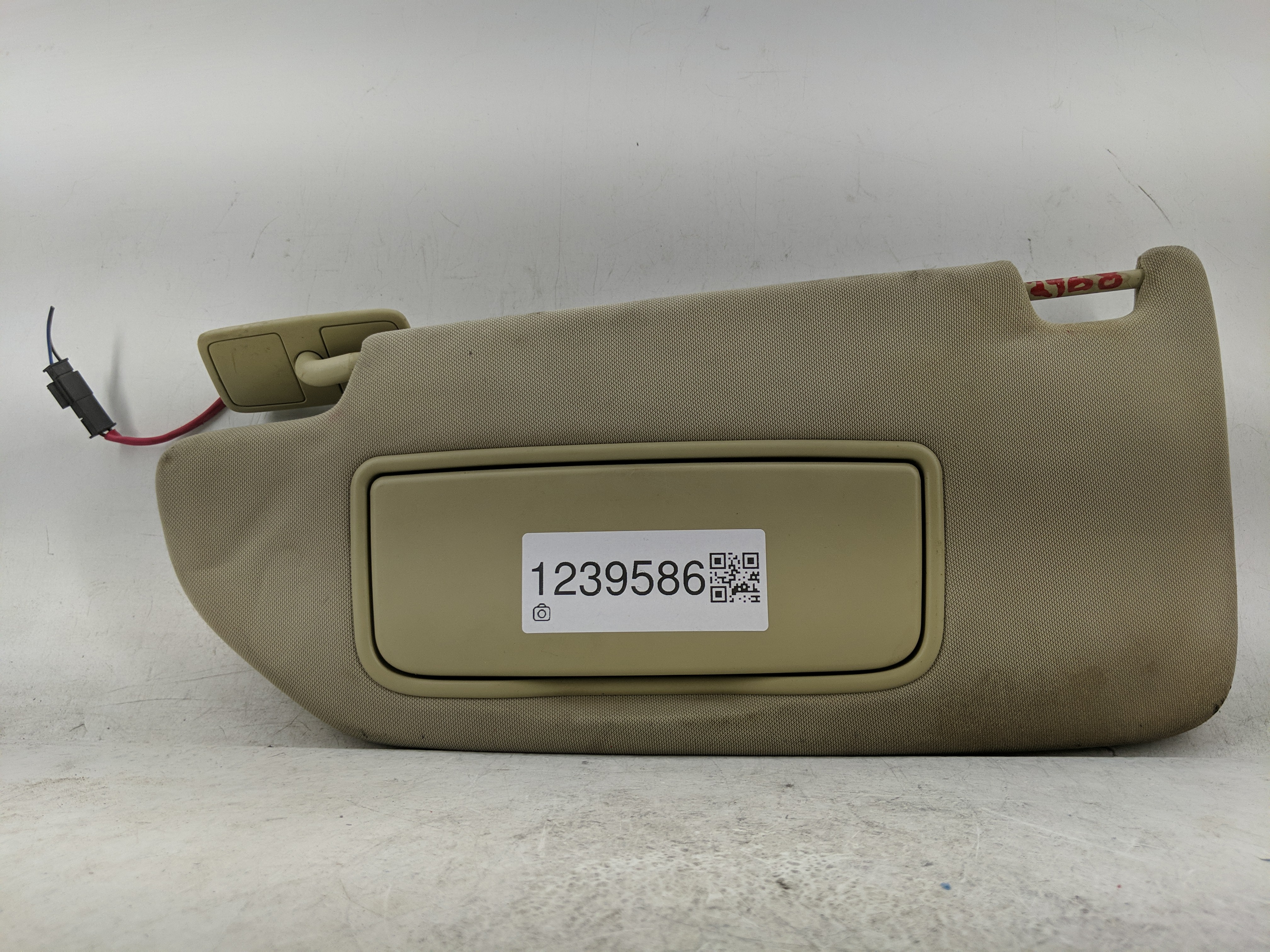 Picture of 2007-2011 Volvo S80 Driver Sun Visor Mirror Left Sunvisor Beige 1239586