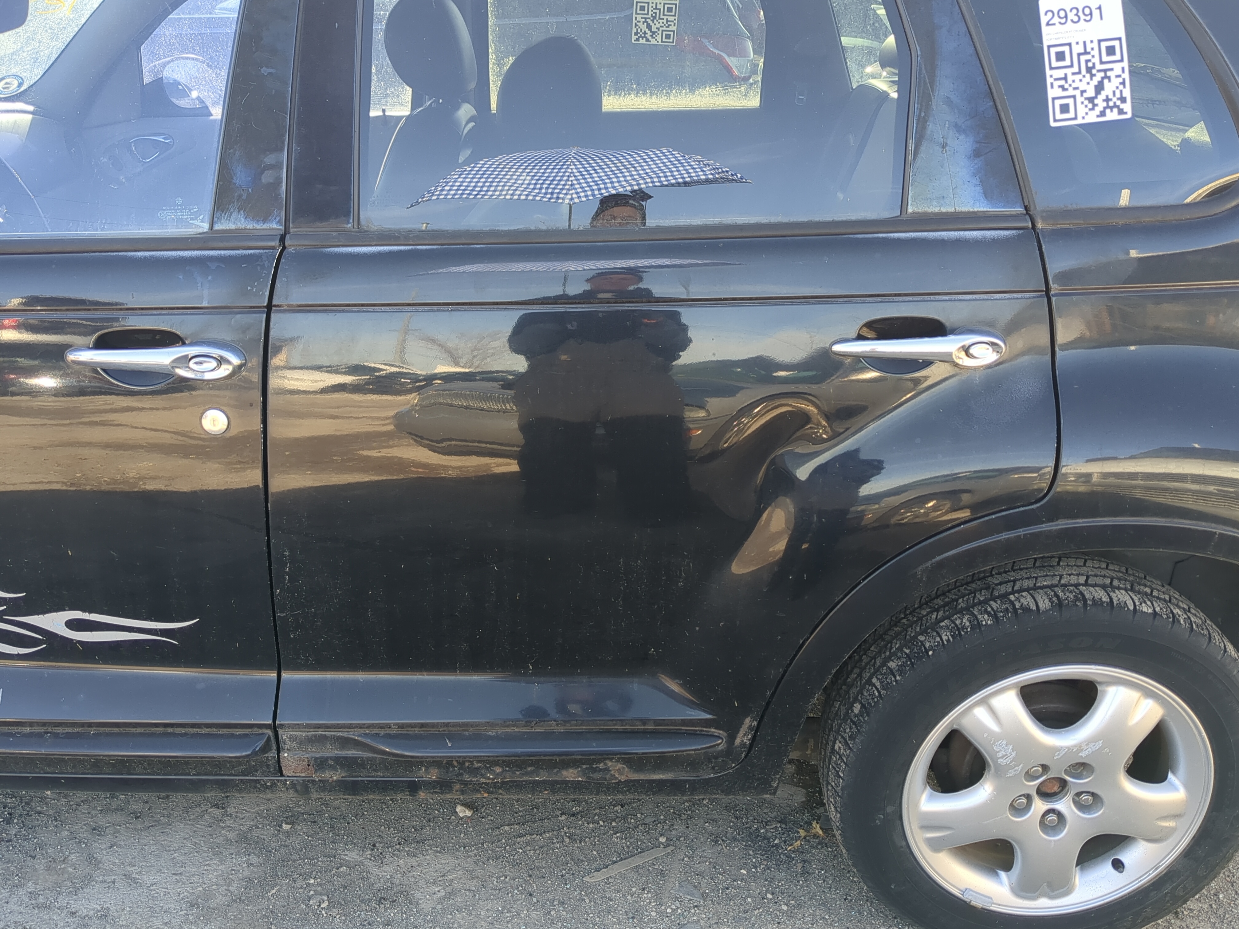 2001-2003 Chrysler Pt Cruiser Driver Rear Door Oem 1240642 - Oemusedautoparts1.com