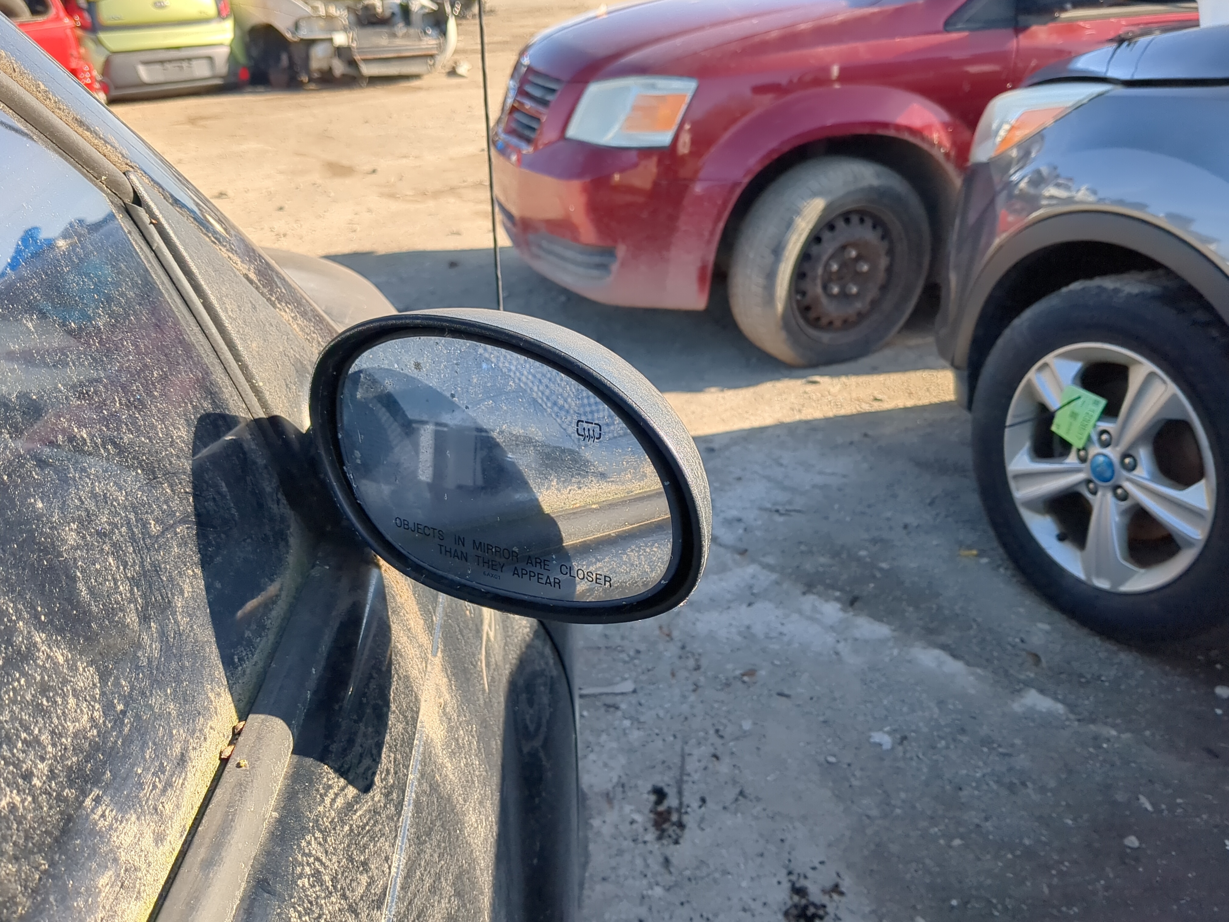 2001 Chrysler Pt Cruiser Passenger Right Side View Power Door Mirror 1240743 - Oemusedautoparts1.com