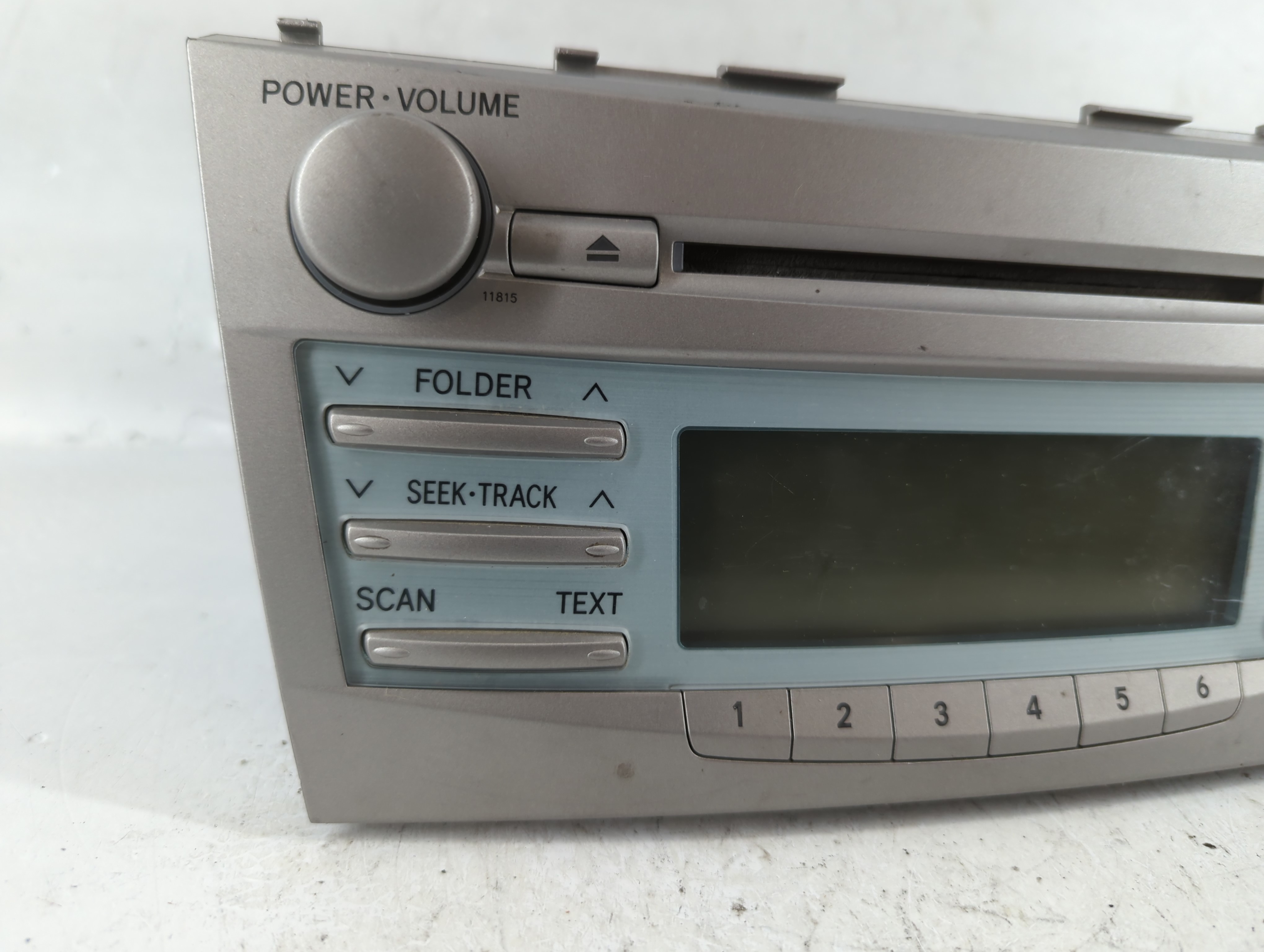 2007-2009 Toyota Camry Am Fm Cd Player Radio Receiver 350183 - Oemusedautoparts1.com