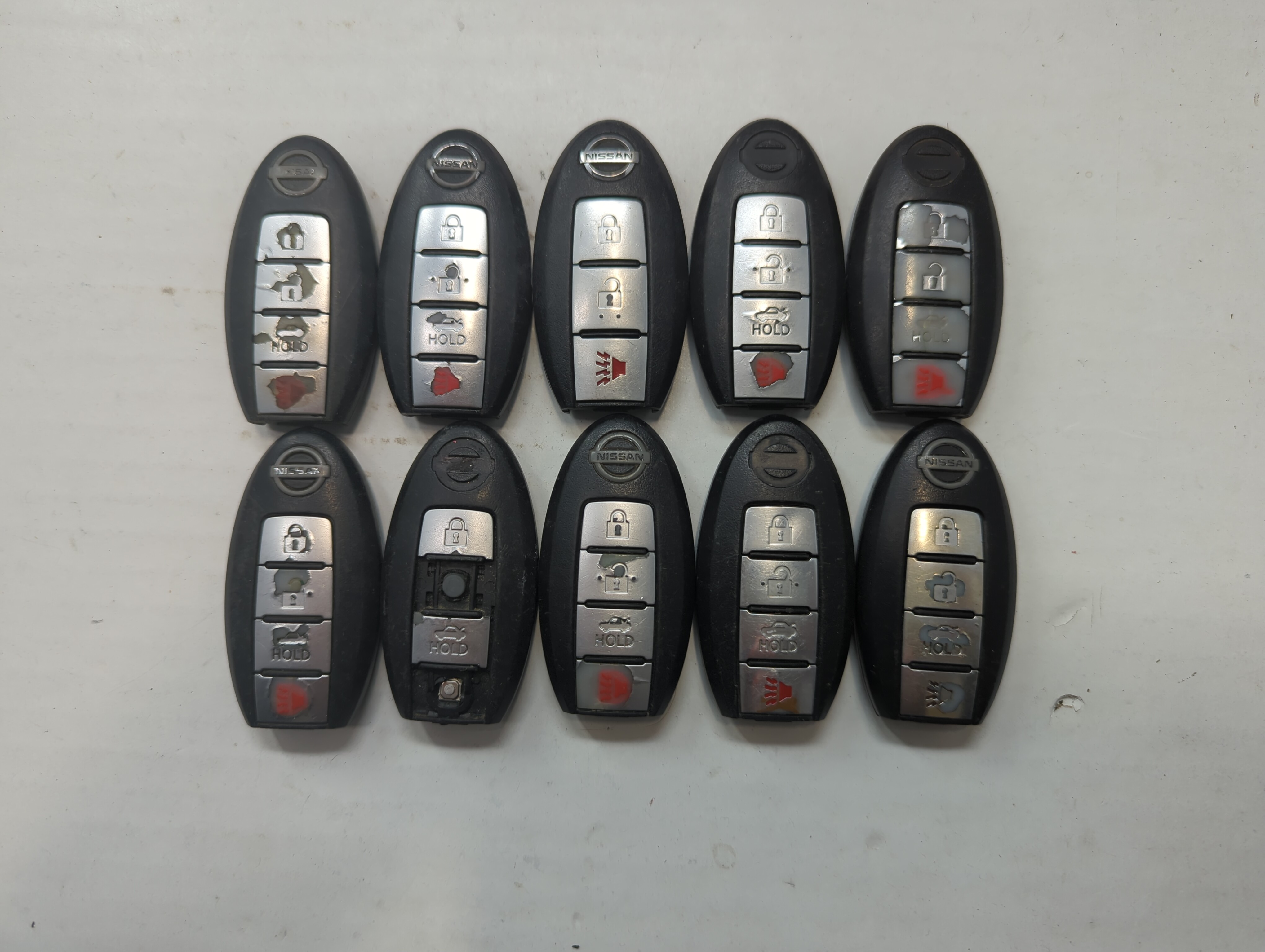 Lot of 10 Nissan Keyless Entry Remote Fob KR55WK48903 | CWTWB1U840 685658 - Oemusedautoparts1.com