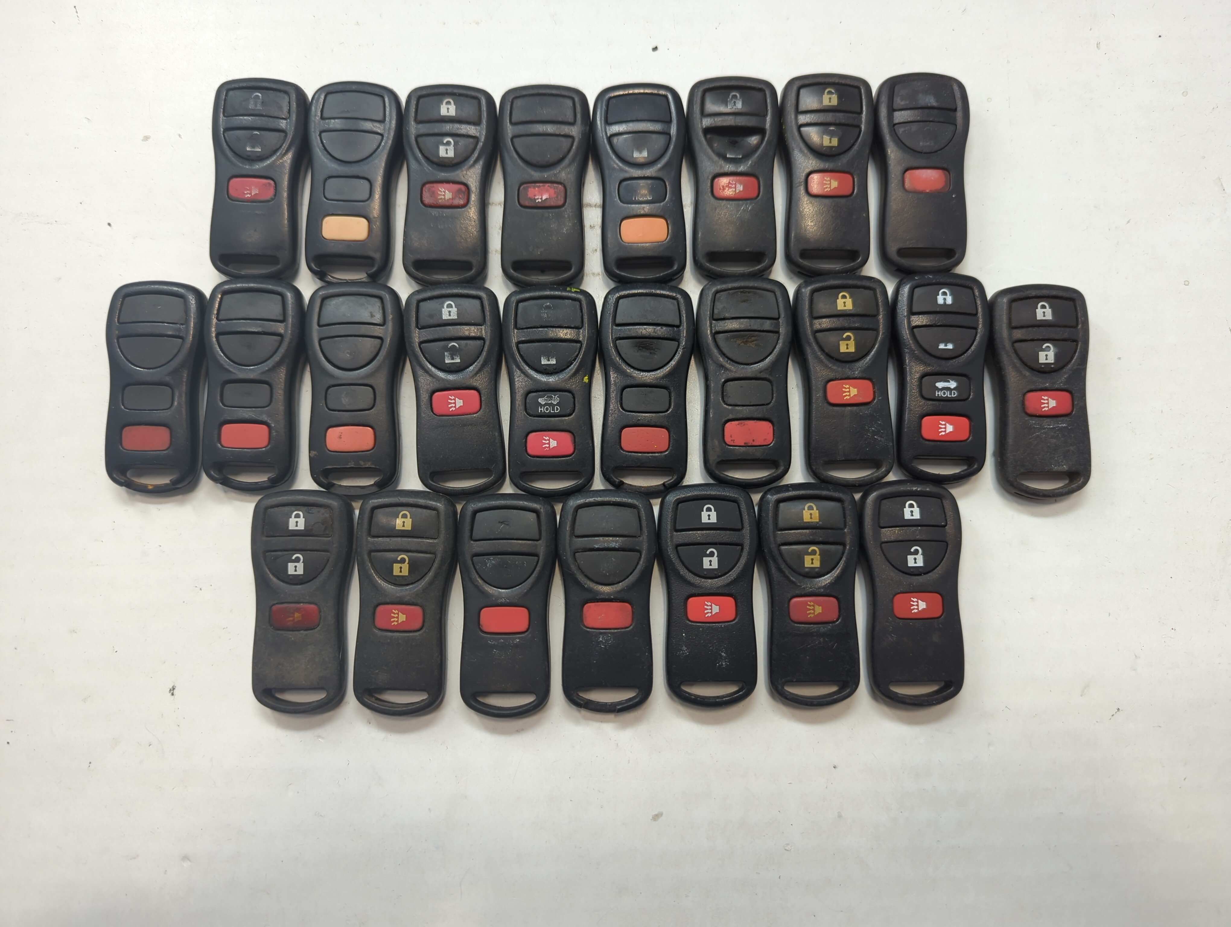 Lot of 25 Nissan Keyless Entry Remote Fob CWTWB1U415 | CWTWB1U821 | 685659 - Oemusedautoparts1.com