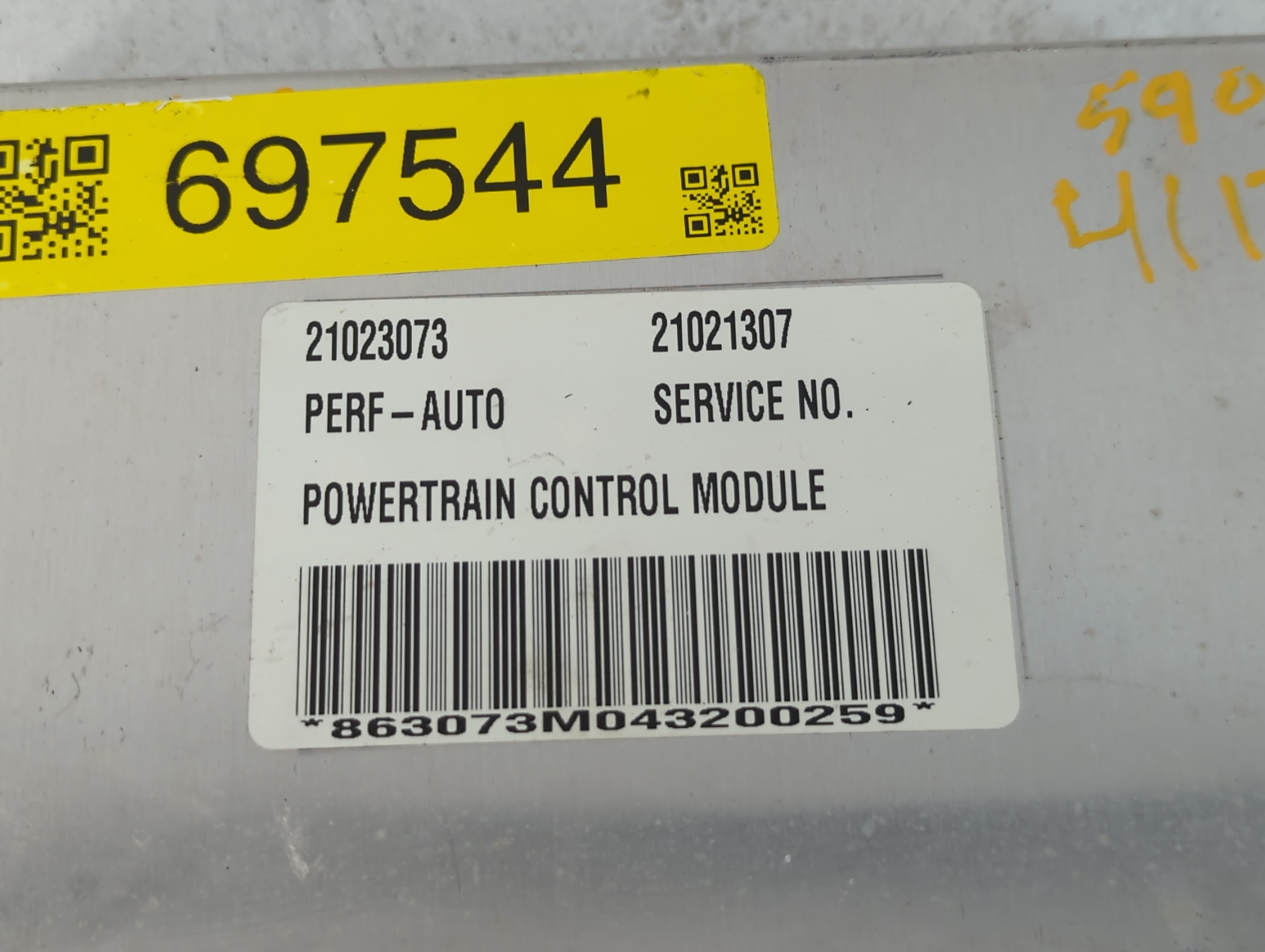 1995-1995 Saturn Sl Engine Computer Ecu Pcm Ecm Pcu Oem 21023073 697544 - Oemusedautoparts1.com