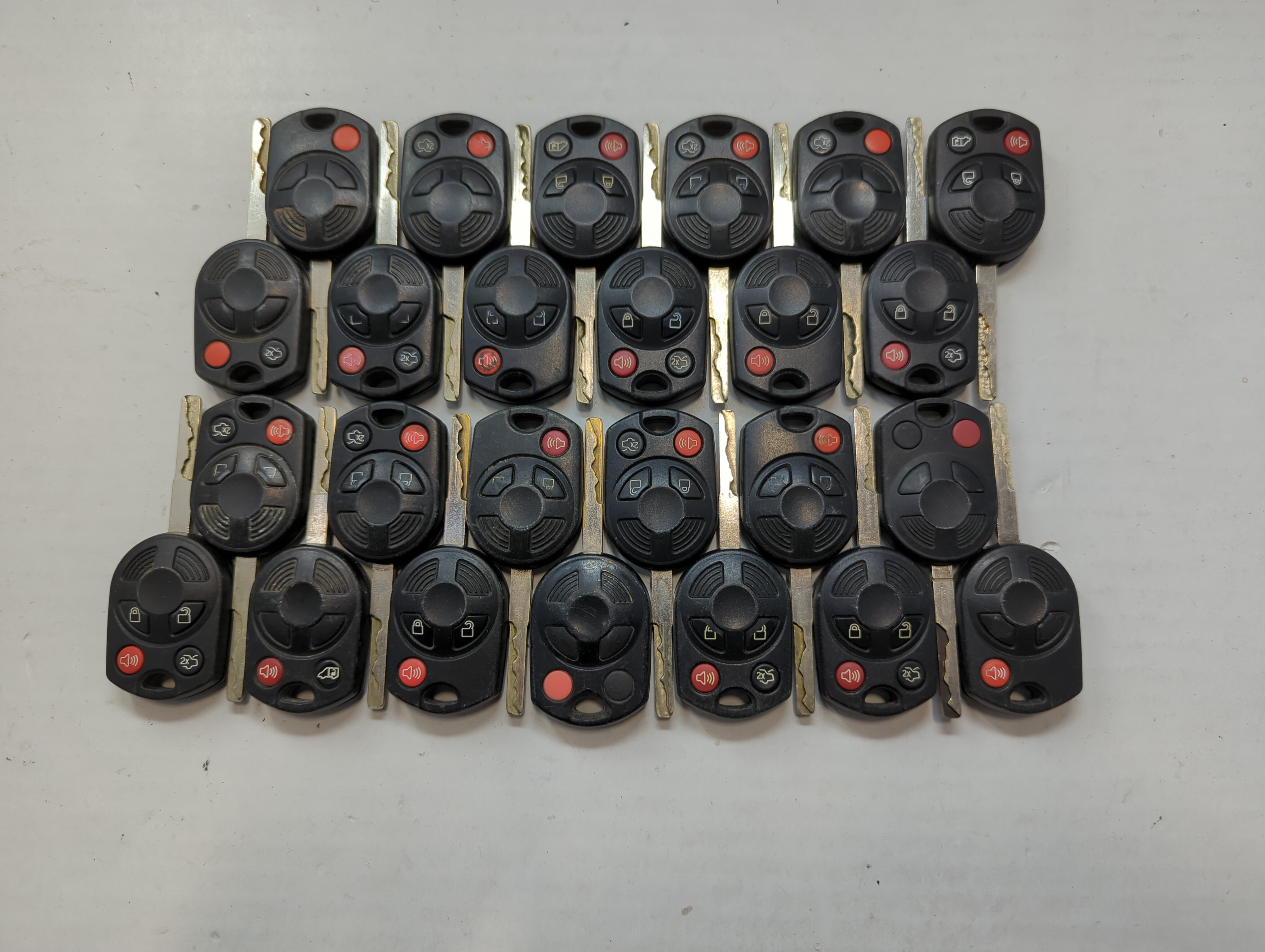 Lot of 25 Chevrolet Keyless Entry Remote Fob MIXED FCC IDS MIXED PART 722237 - Oemusedautoparts1.com