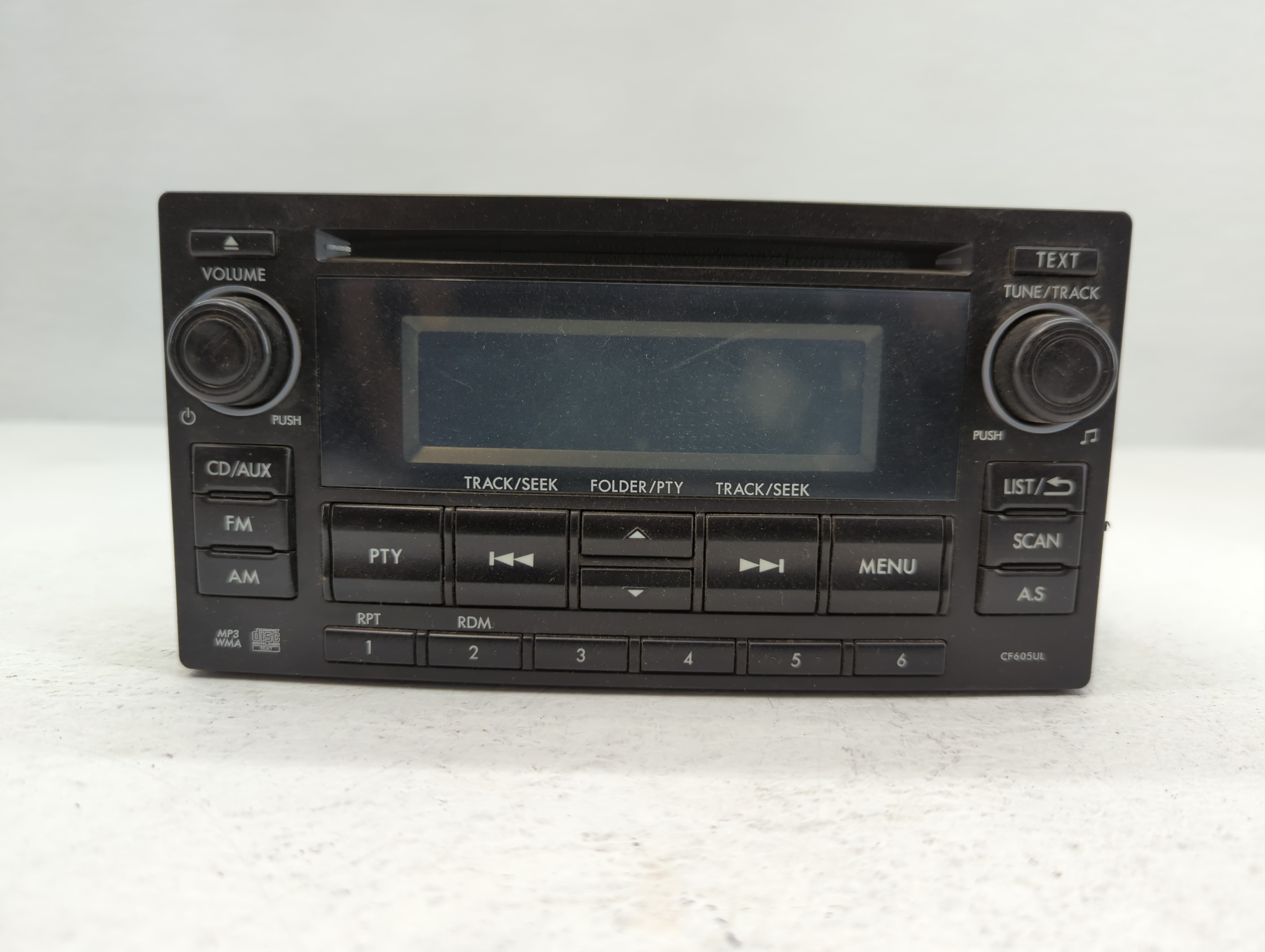 2015 Subaru Forester Am Fm Cd Player Radio Receiver 726366 - Oemusedautoparts1.com