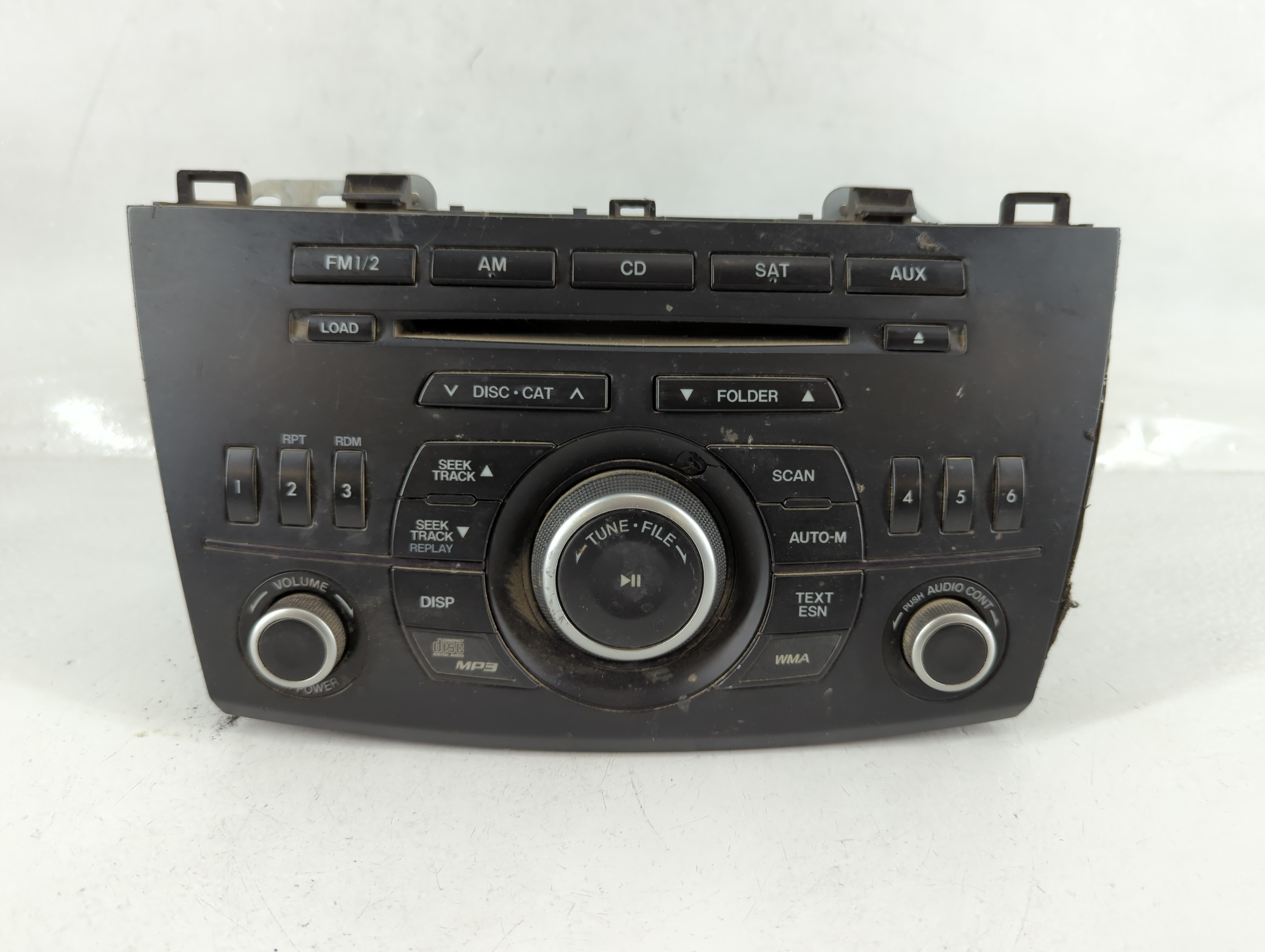 2012 Mazda 3 Am Fm Cd Player Radio Receiver 726801 - Oemusedautoparts1.com