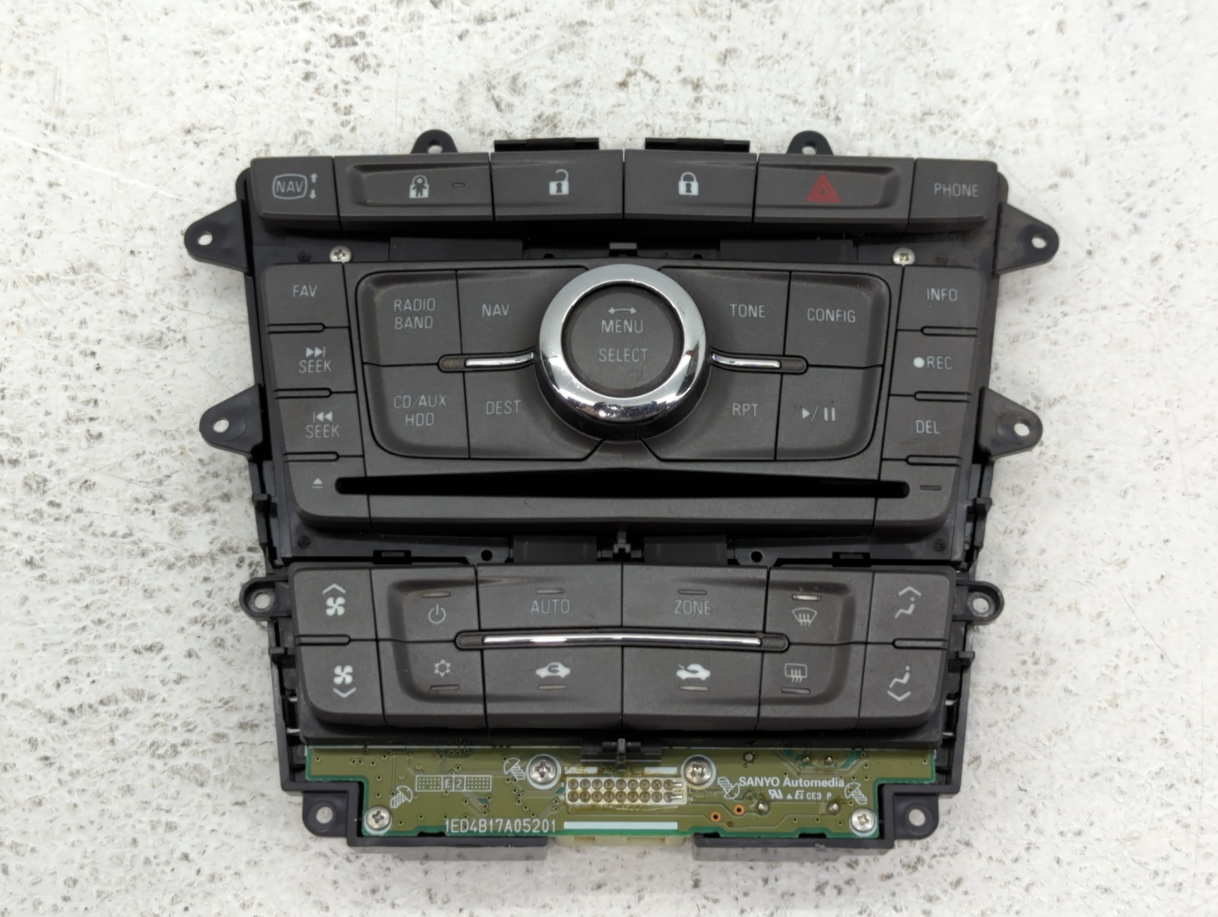 Cadillac Srx Am Fm Cd Player Radio Receiver 732137 - Oemusedautoparts1.com