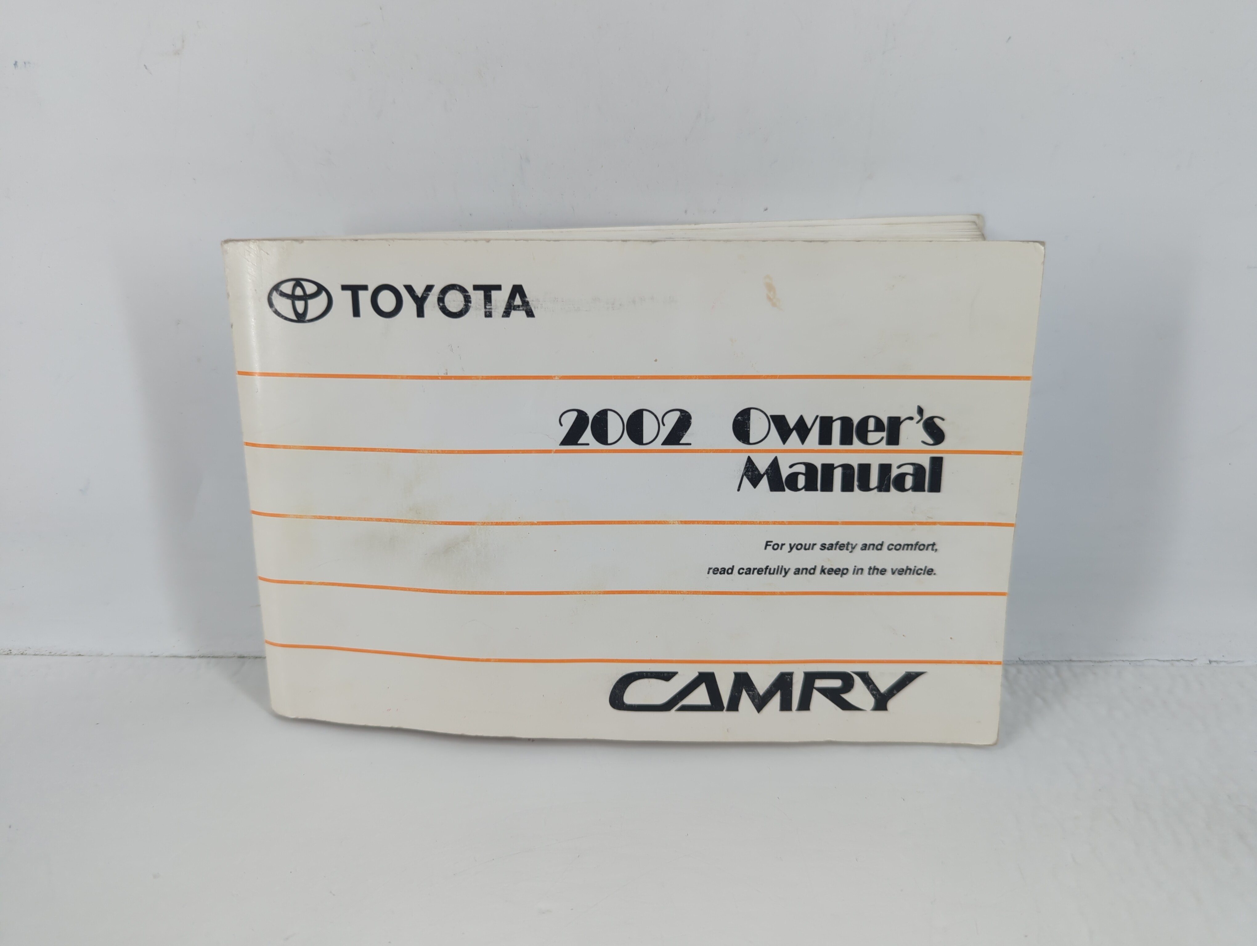 2002 Toyota Camry Owners Manual Book Guide 732297 - Oemusedautoparts1.com