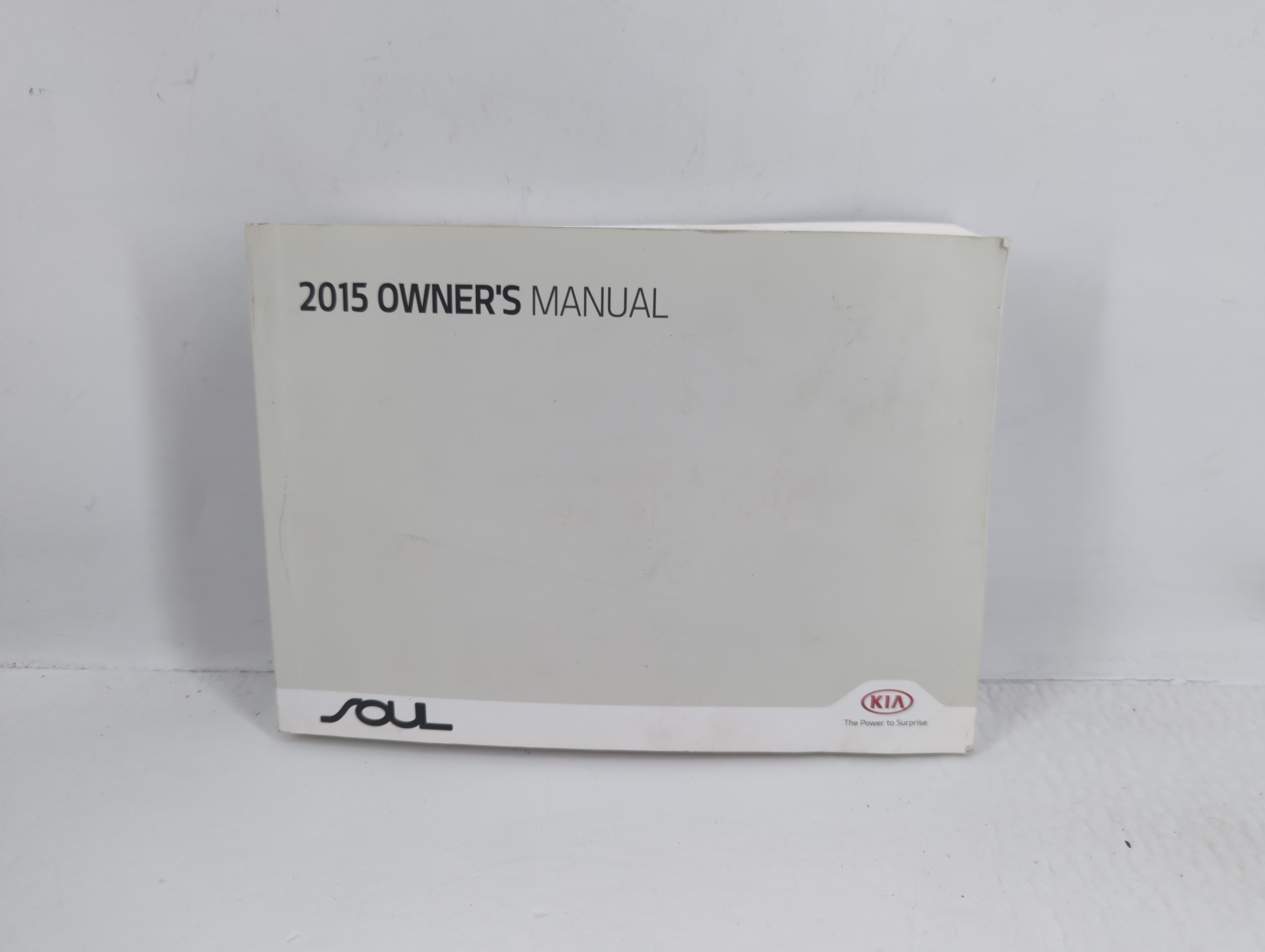 Picture of 2015 Kia Soul Owners Manual Book Guide 732309