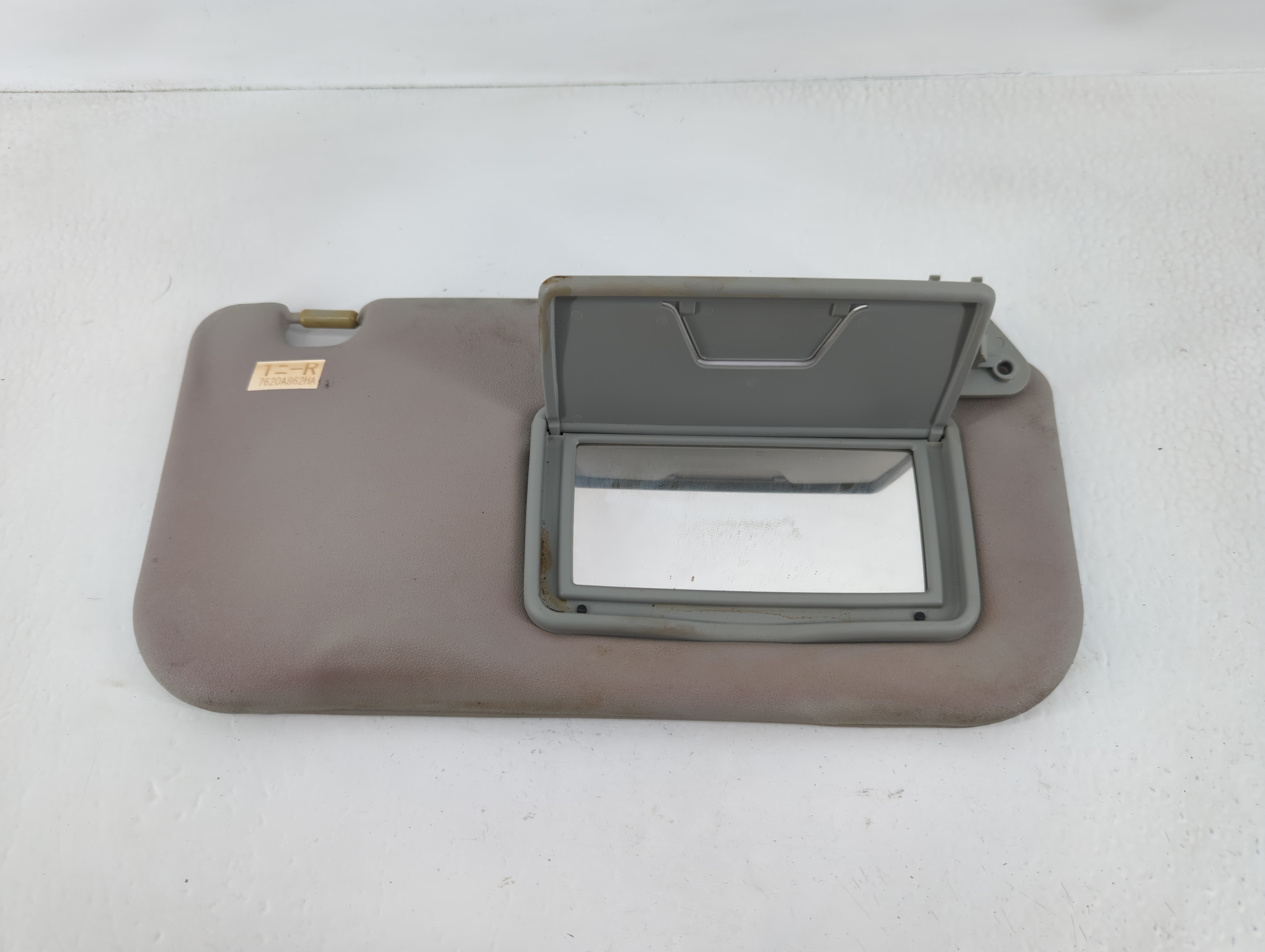 Mercury Milan Driver Sun Visor Mirror Left Sunvisor Grey 734023 - Oemusedautoparts1.com