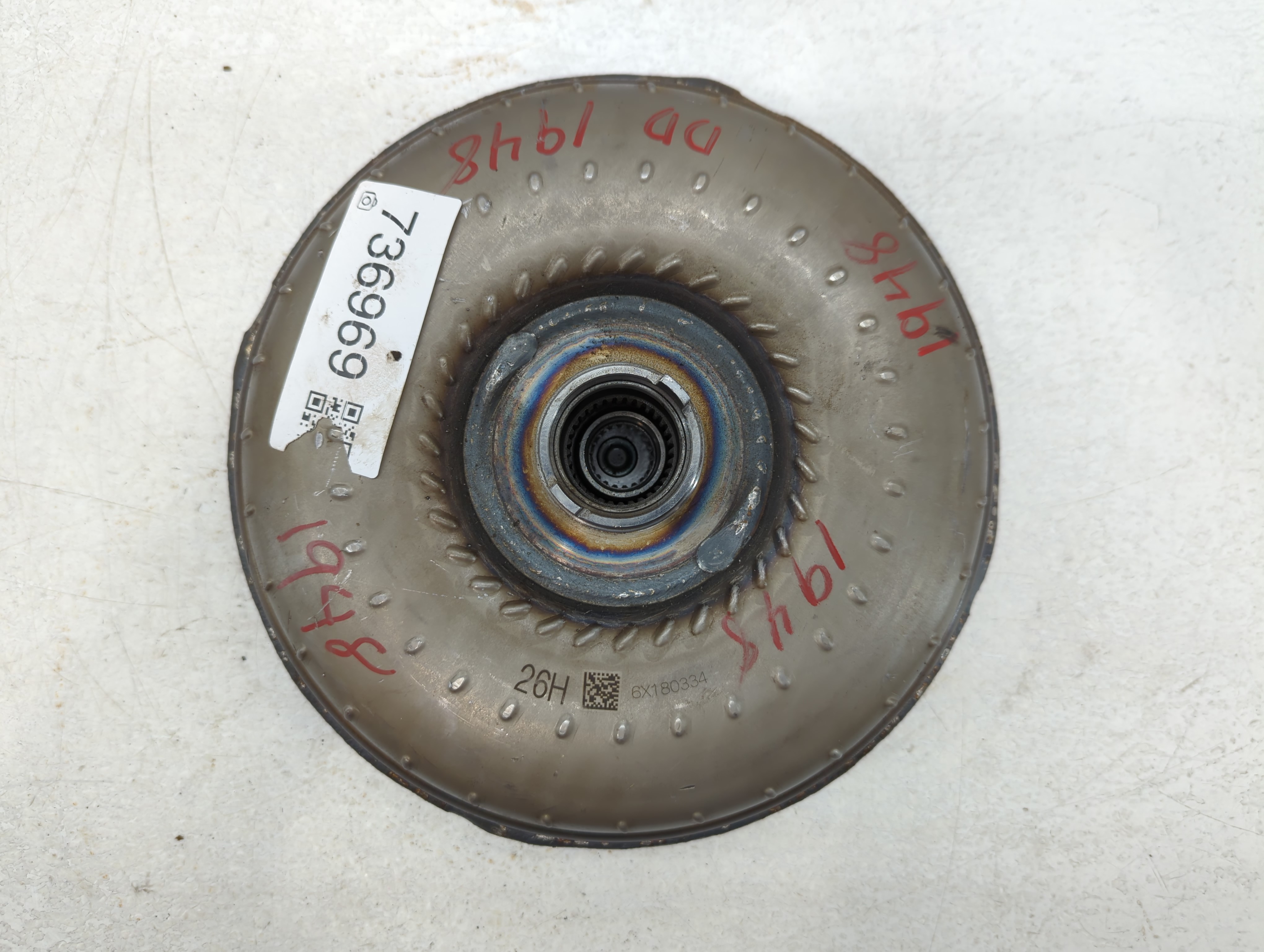 Picture of 2017 Chevrolet Express 1500 Torque Converter Automatic Transmission Oem 736969