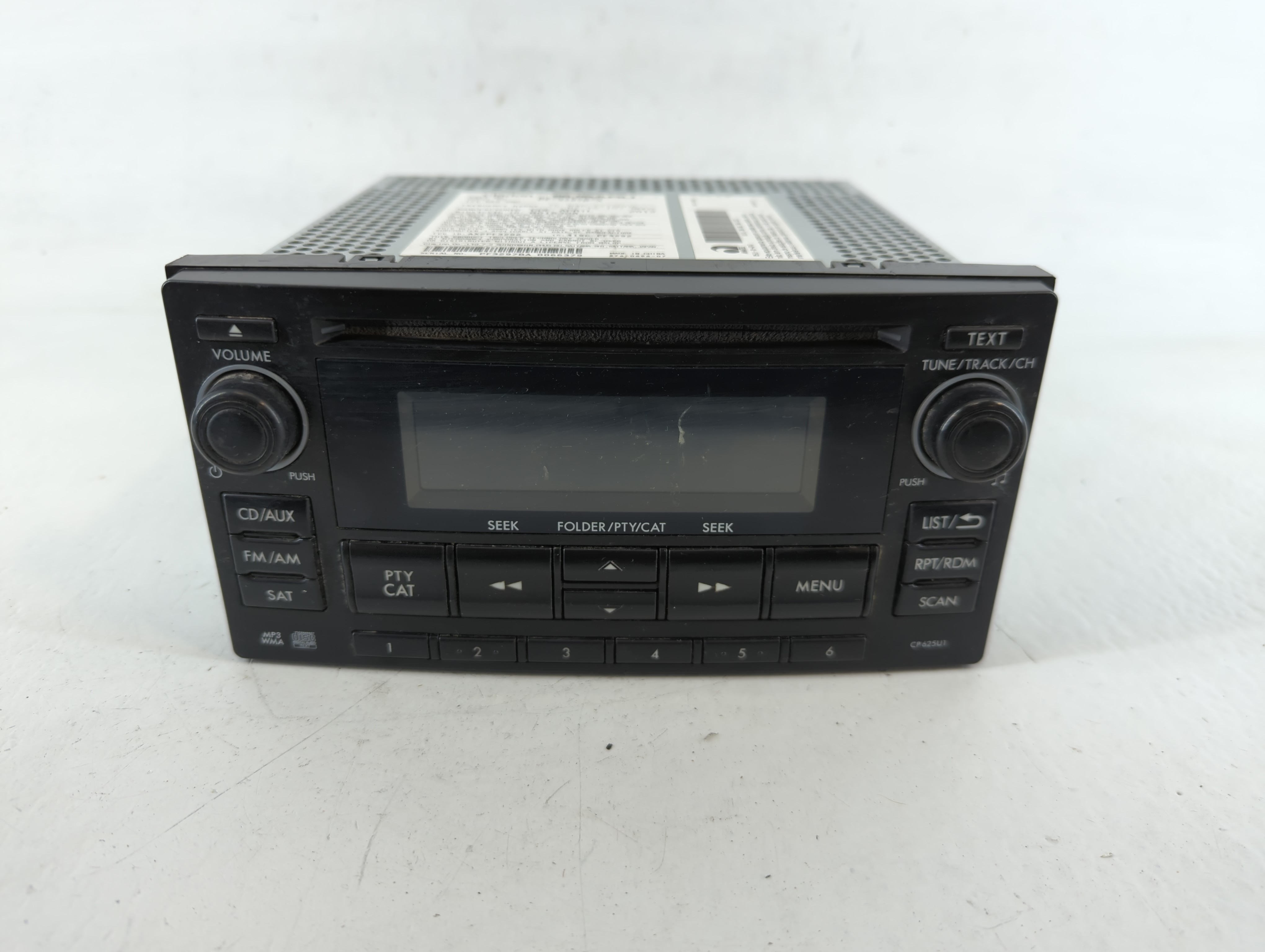2013 Subaru Forester Am Fm Cd Player Radio Receiver 737366 - Oemusedautoparts1.com