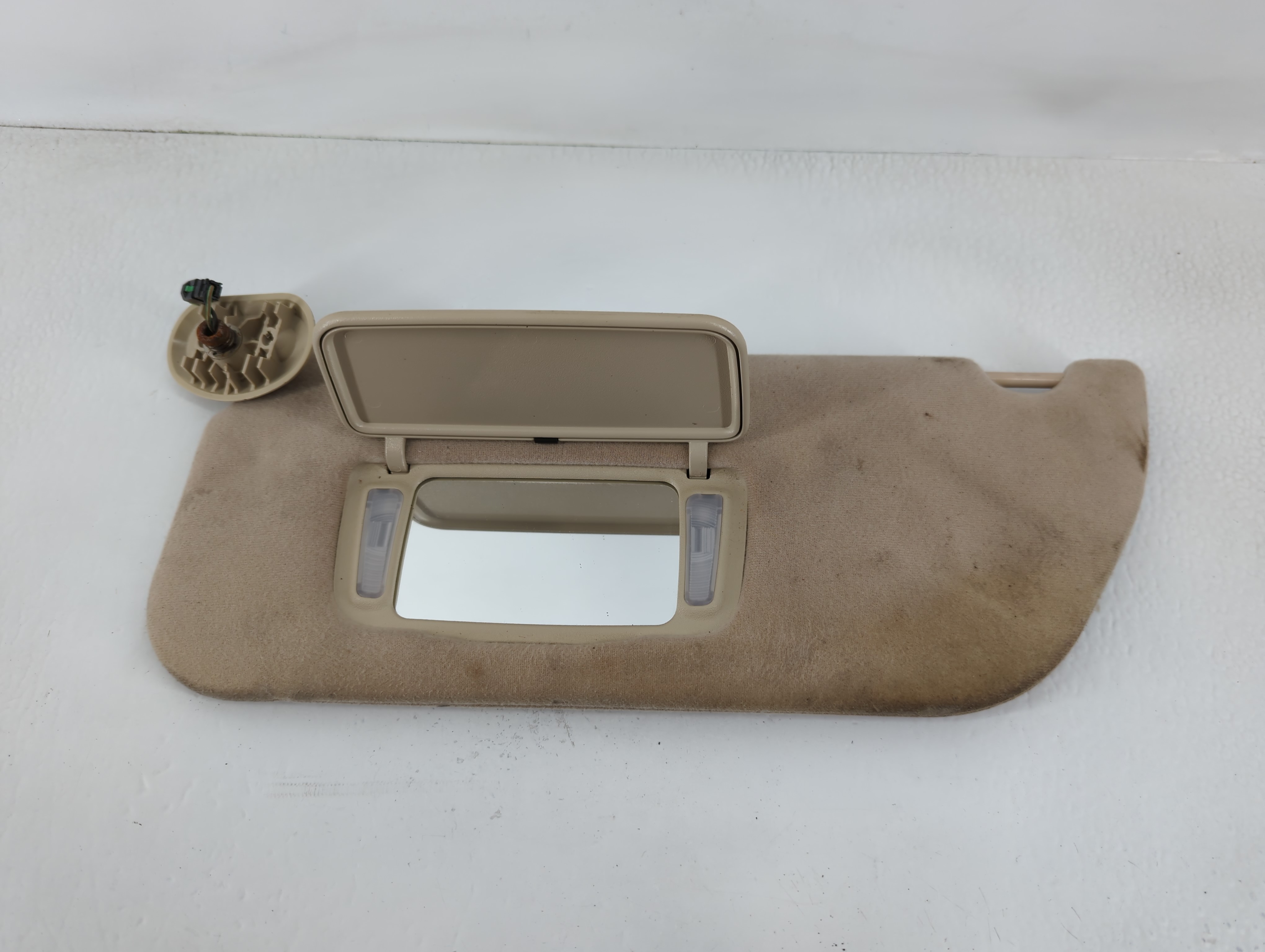 Picture of Mercury Monterey Driver Sun Visor Mirror Left Sunvisor Tan 739078