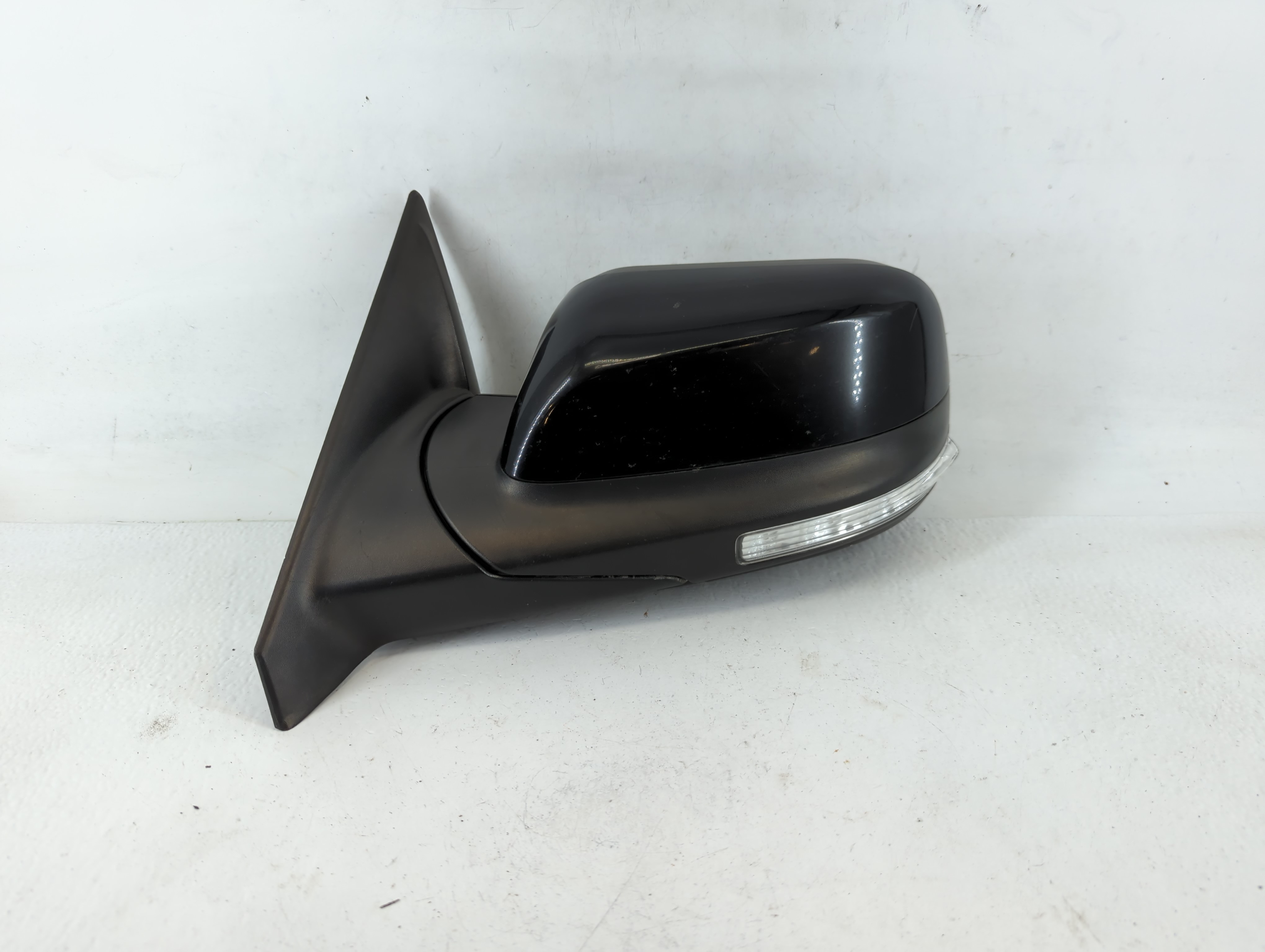 2016 Ford Explorer Driver Left Side View Power Door Mirror Black 740248 - Oemusedautoparts1.com