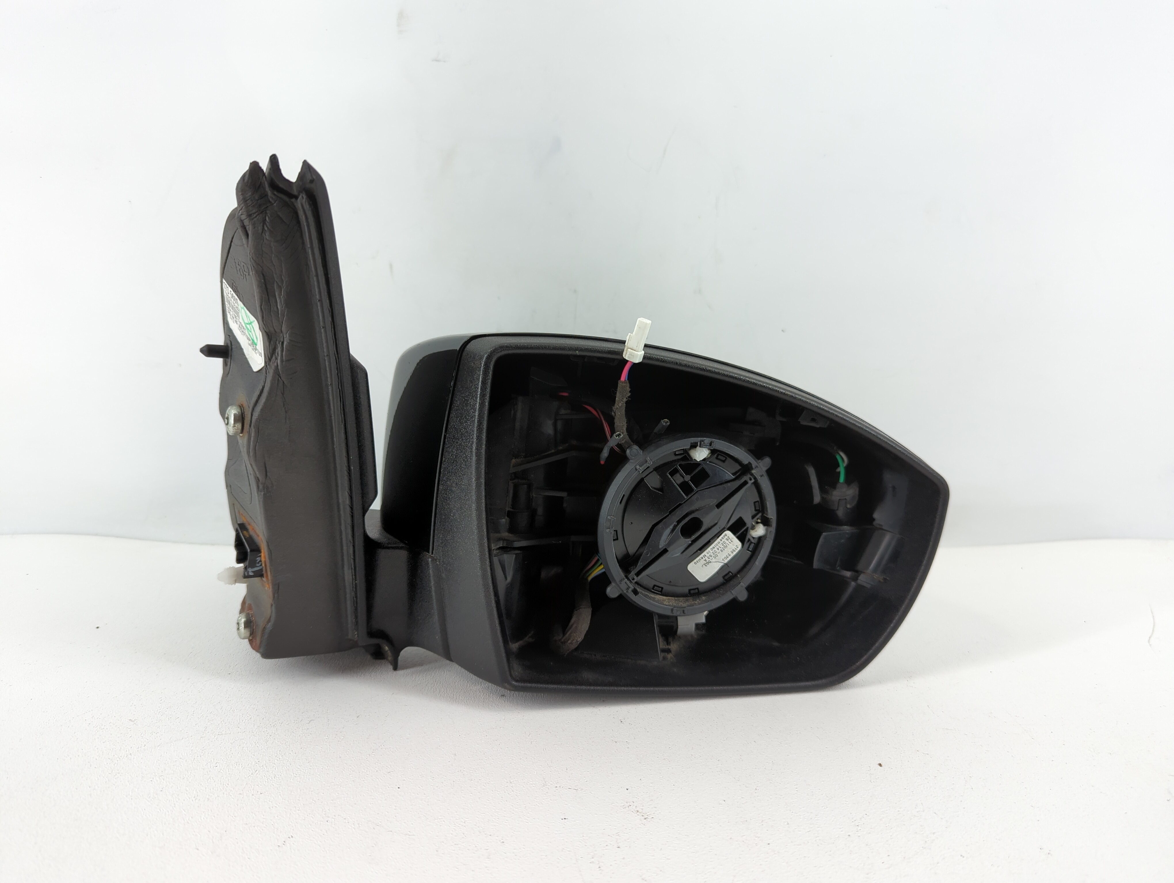 2013-2016 Ford Escape Passenger Right Side View Power Door Mirror Black 740492 - Oemusedautoparts1.com